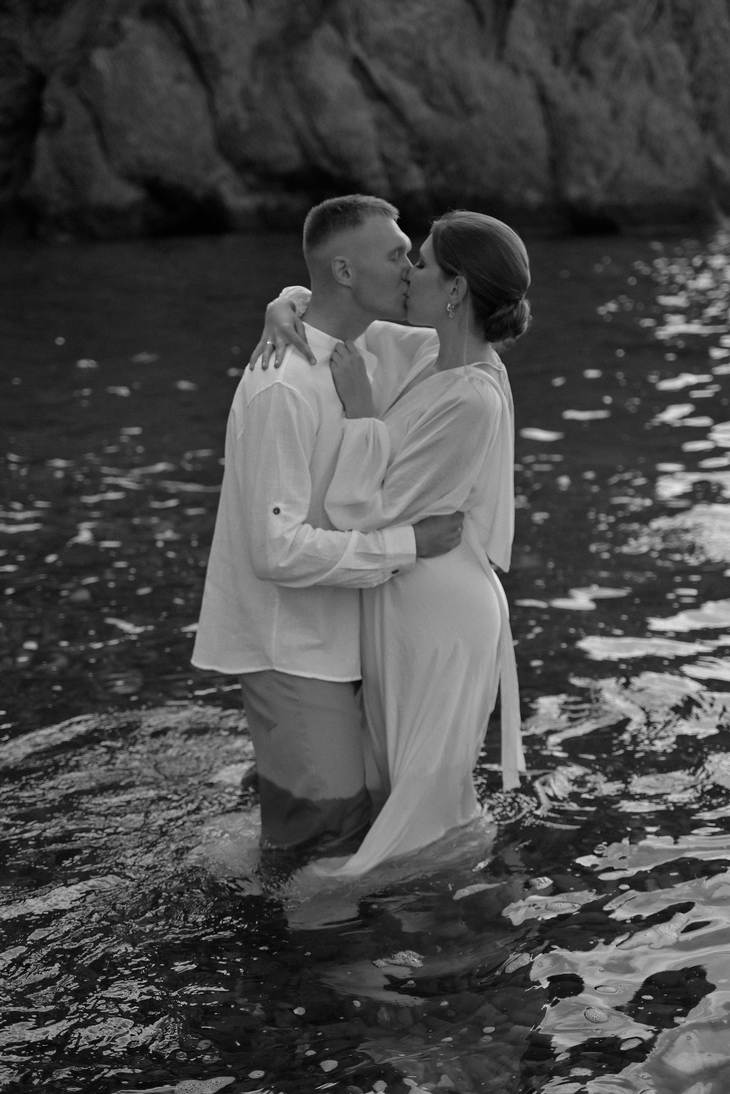 Марк Татьяна Рассвет Яшмовый пляж. Свадебный фотограф Анна Хочева