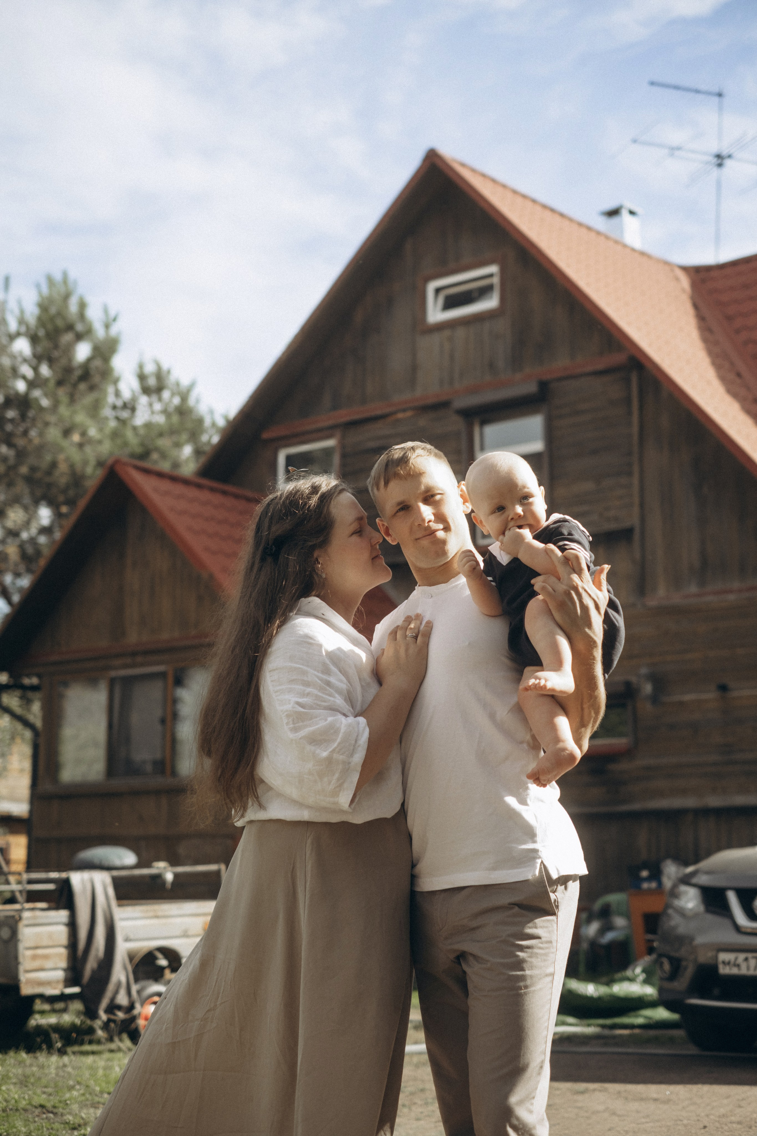 Тоня, Саша и Гаврюша. Семейный и детский фотограф в Санкт-Петербурге