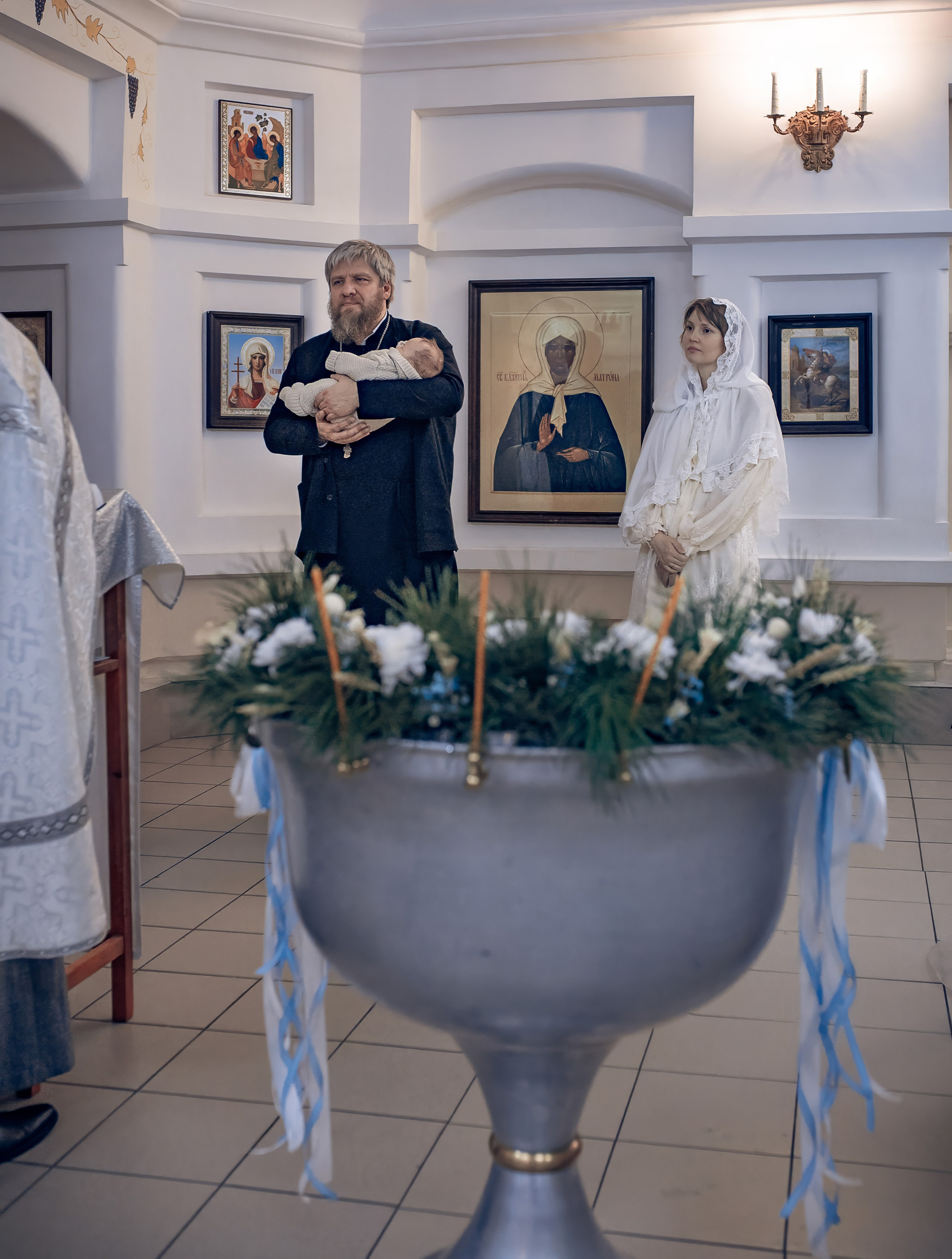 Крещение в Краснодаре. Съемка крещения в Краснодаре. Фотограф на крещение в Краснодаре