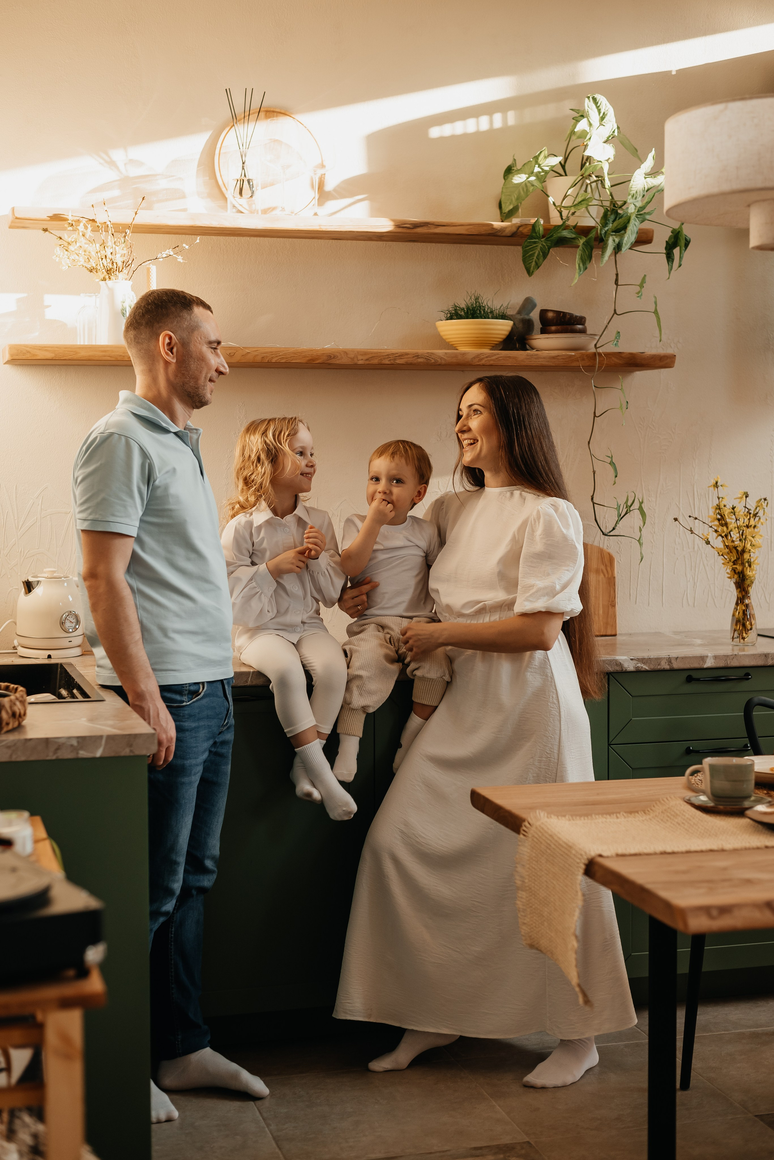 Семейная пасхальная фотосессия. Семейный и детский фотограф Кущ Наташа