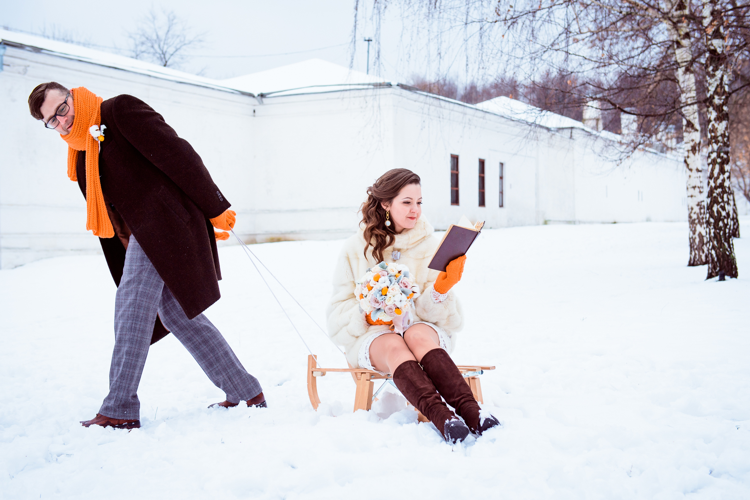 Ольга и Алексей. Свадебный и семейный фотограф в Москве Юлия Винник
