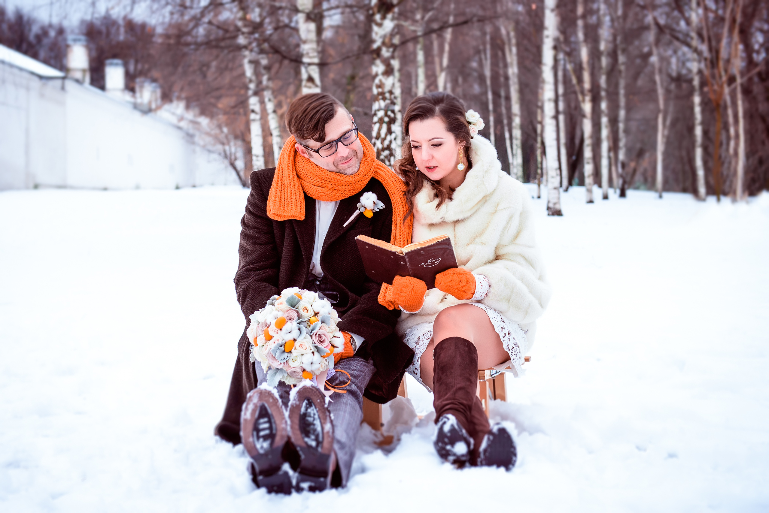 Ольга и Алексей. Свадебный и семейный фотограф в Москве Юлия Винник