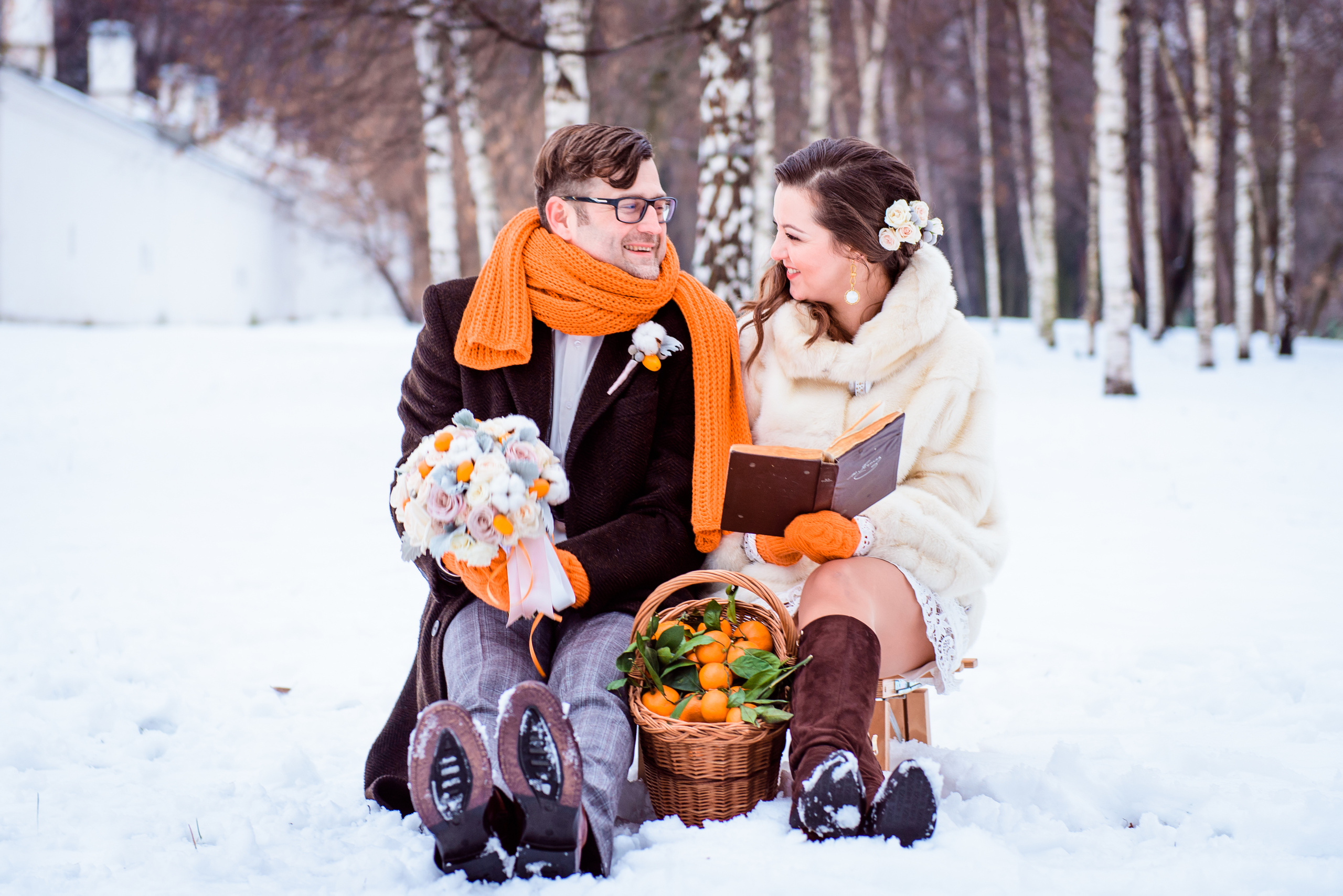 Ольга и Алексей. Свадебный и семейный фотограф в Москве Юлия Винник