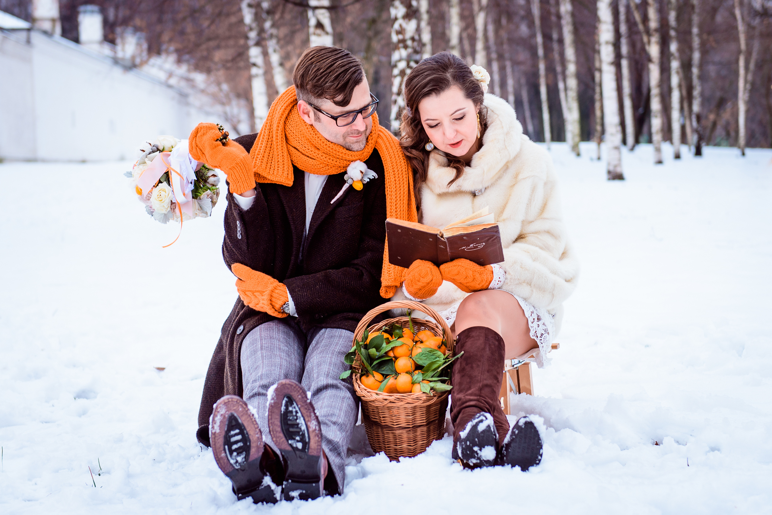 Ольга и Алексей. Свадебный и семейный фотограф в Москве Юлия Винник