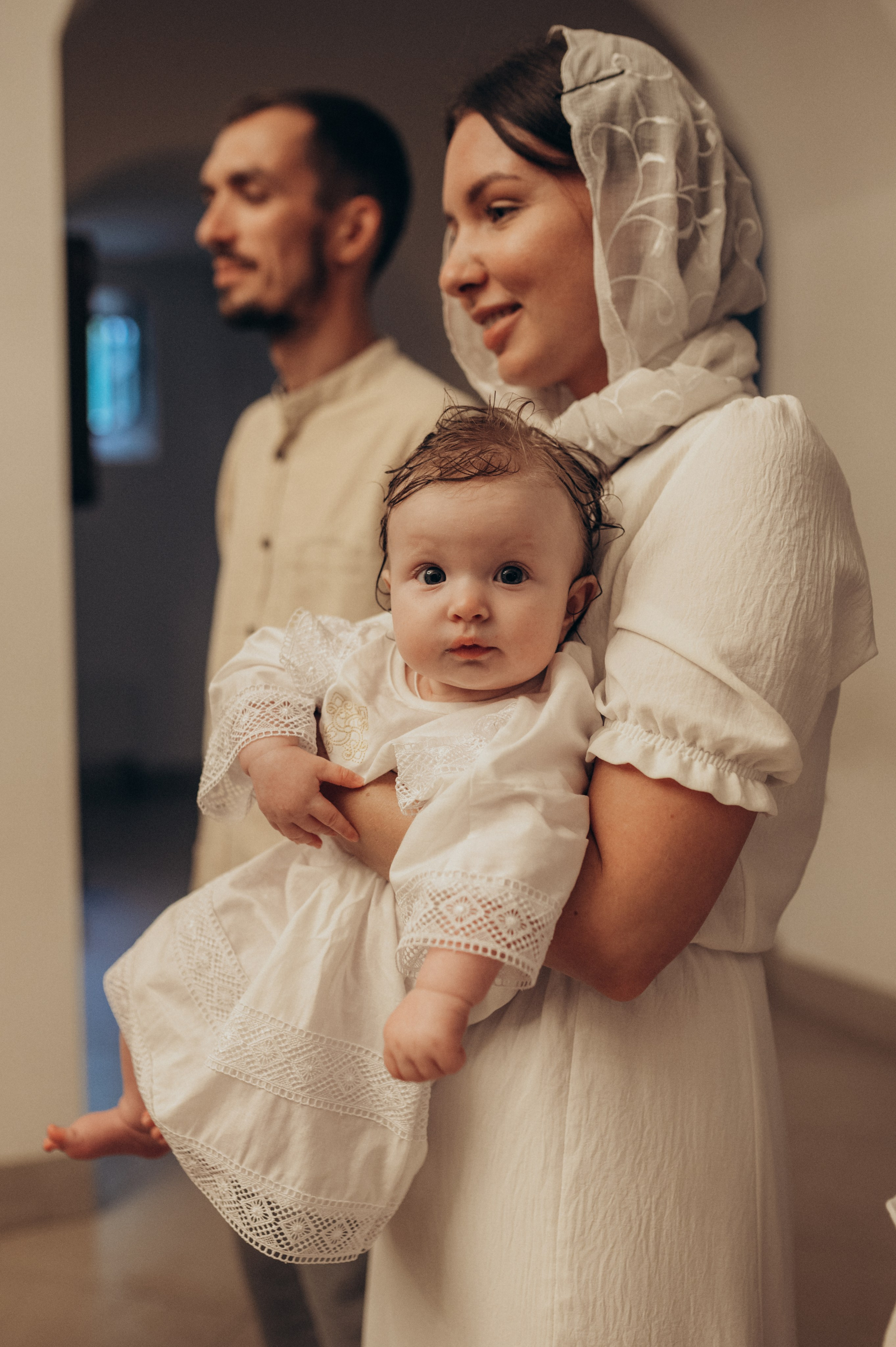 Крещение Машеньки. Семейный фотограф МОСКВА/Королёв