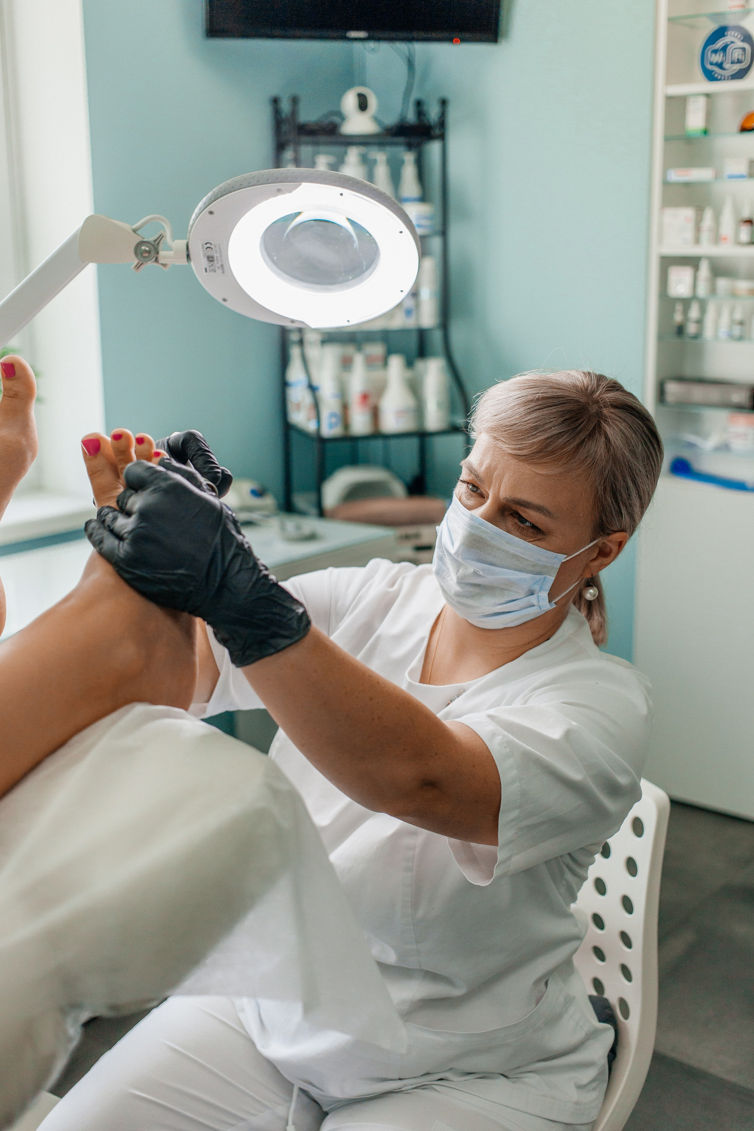 Контентная фотосессия для подолога. КОНТЕНТ ФОТОГРАФ