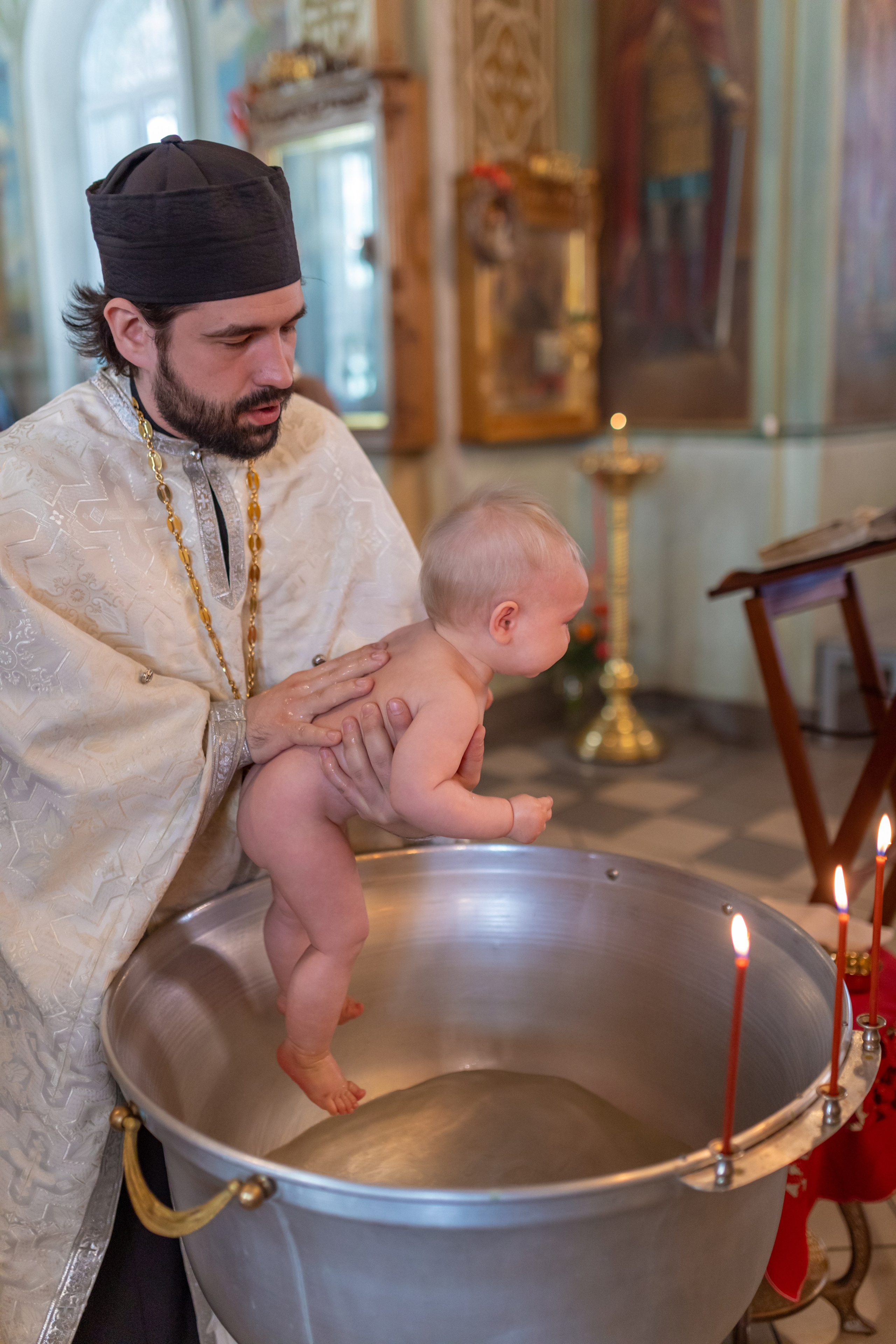 Крещение Савелия. Фотограф и Видеограф в Москве Дарья Арсентьева