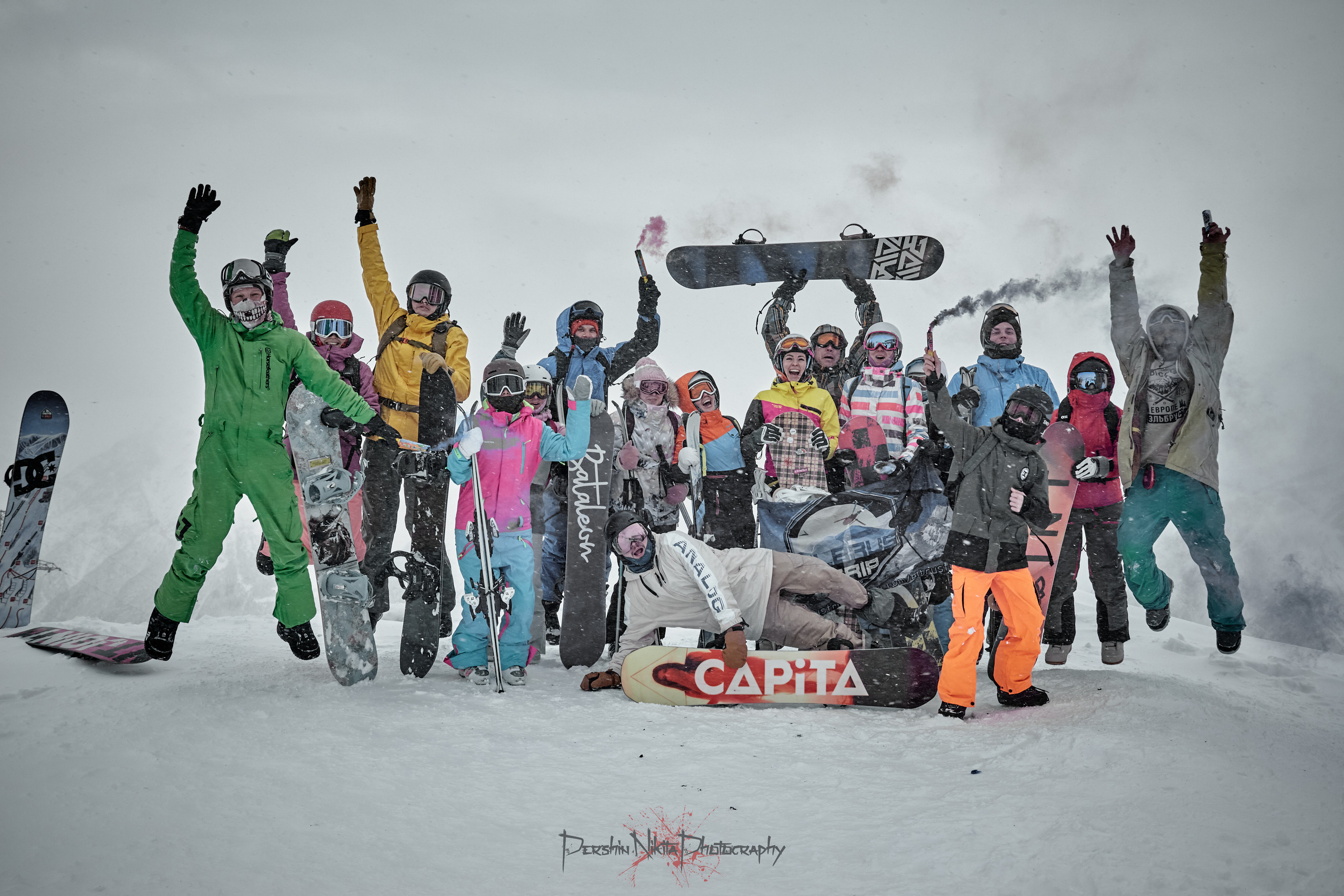 Зима. Горный фотограф на Кавказе Никита Першин