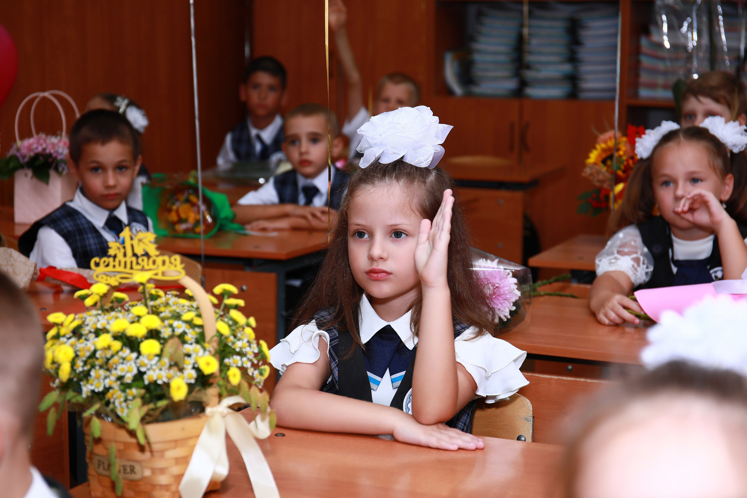 1 сентября (Школа 31). Детский семейный фотограф Краснодар