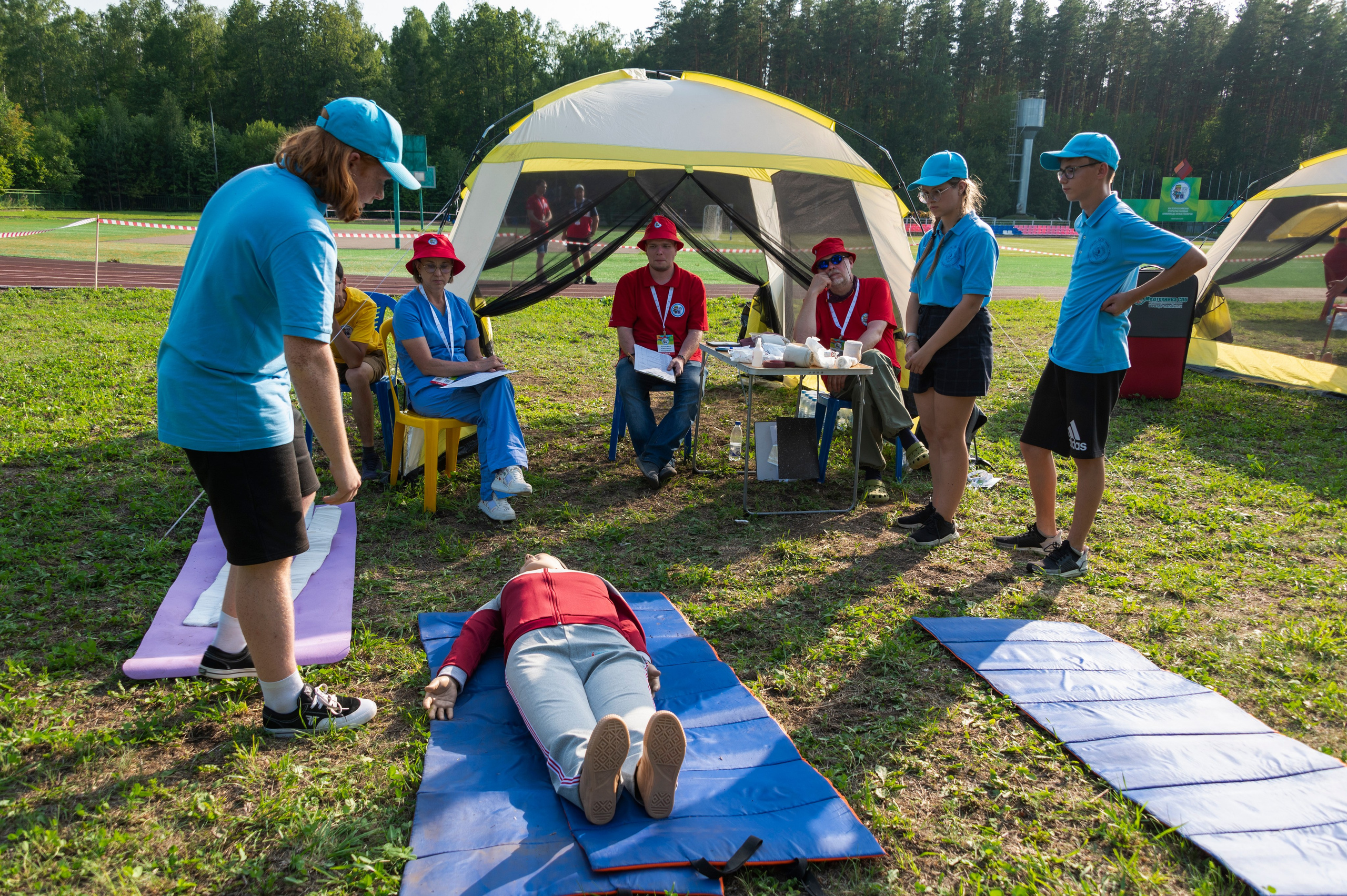 Полевая олимпиада Юных геологов. Фотограф Роман Адлер