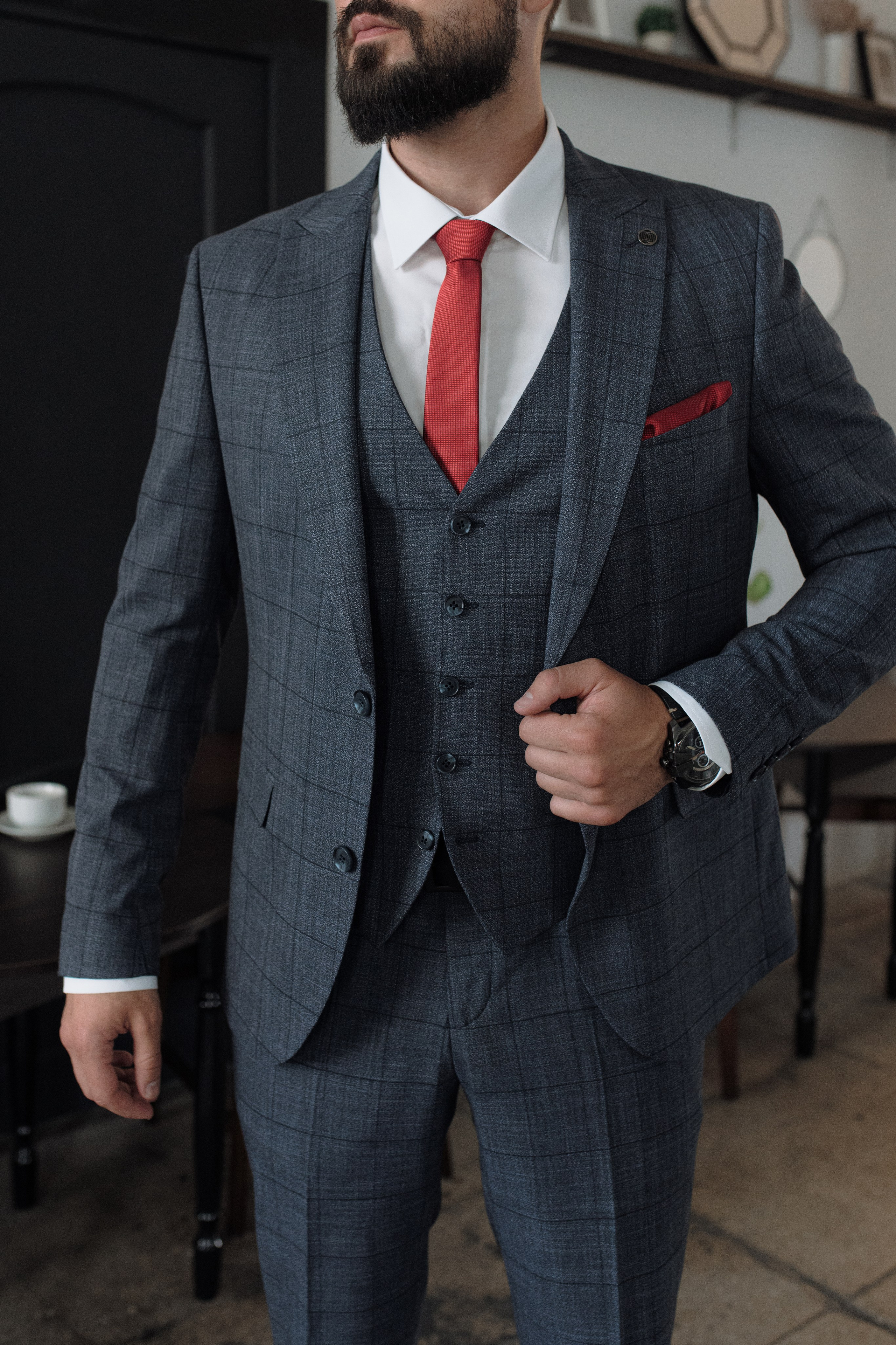 Контент-съёмка для бренда мужских костюмов «KAVALER». Свадебный фотограф Екатеринбург/Челябинск — Любовь Волохова