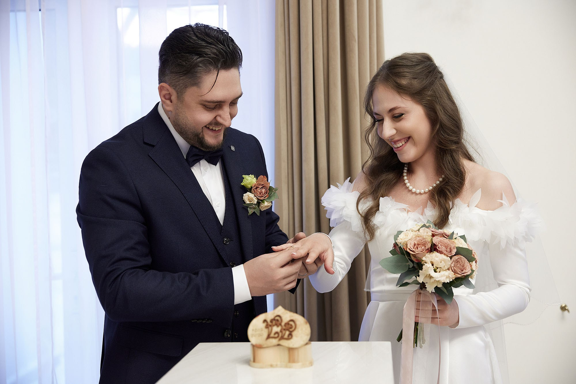 Регистрация в ЗАГСе и выездная. Свадебная съемка. Фотограф в Москве Валерий Боцман