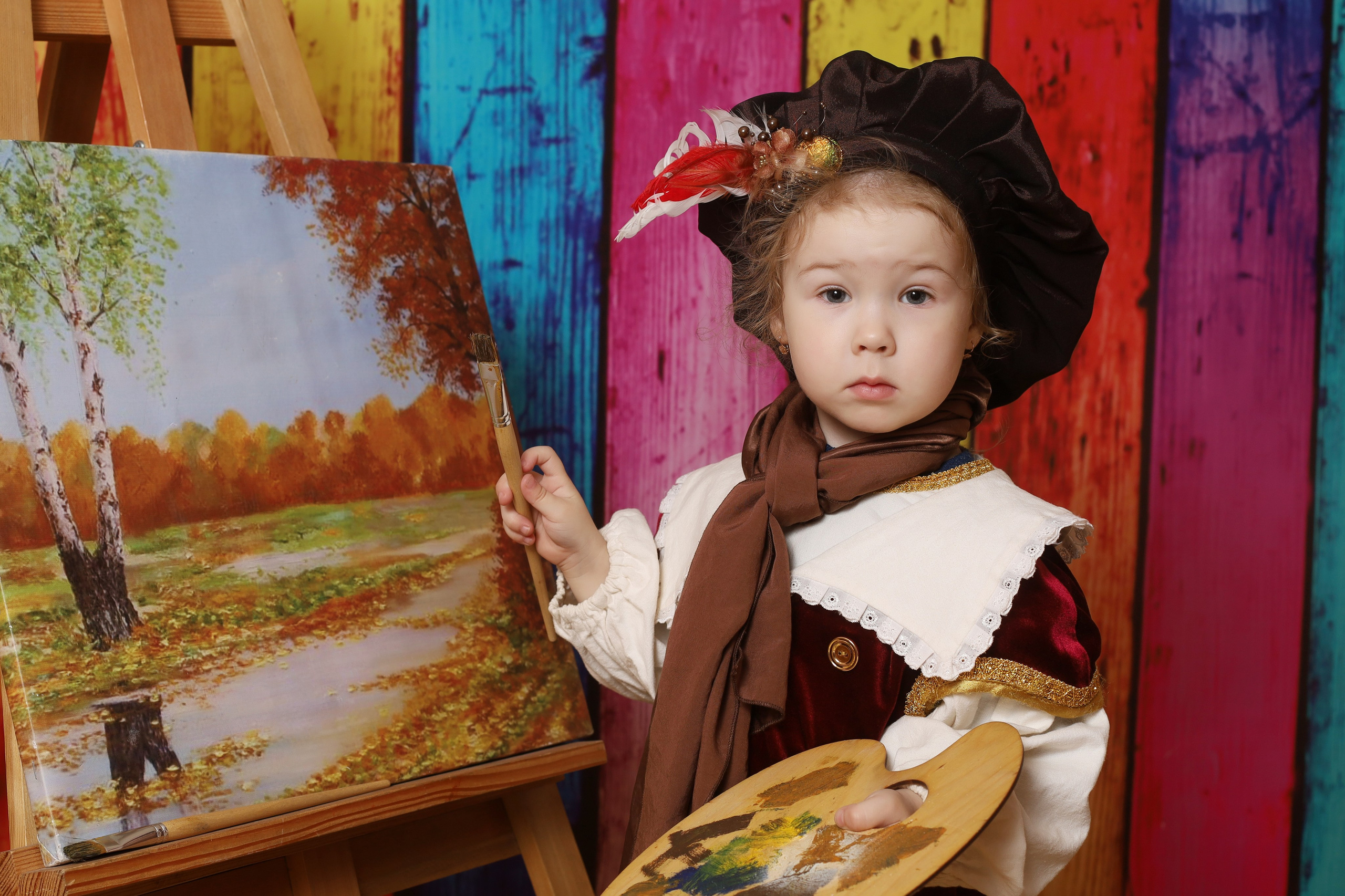 Художник. Детская выездная фотостудия
