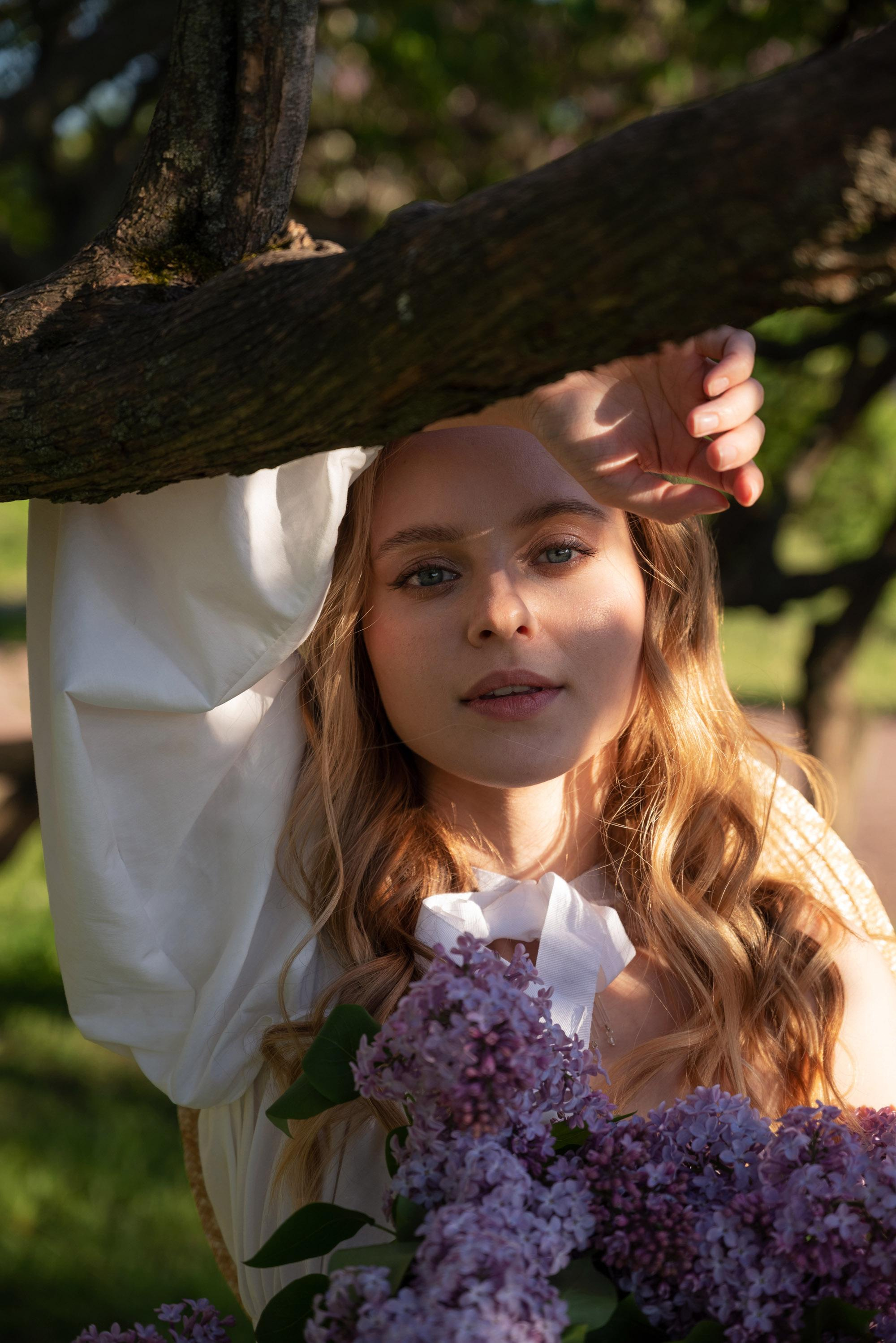 Цветущая сирень. Свадебный фотограф в Санкт-Петербурге Владислава Тюльпина