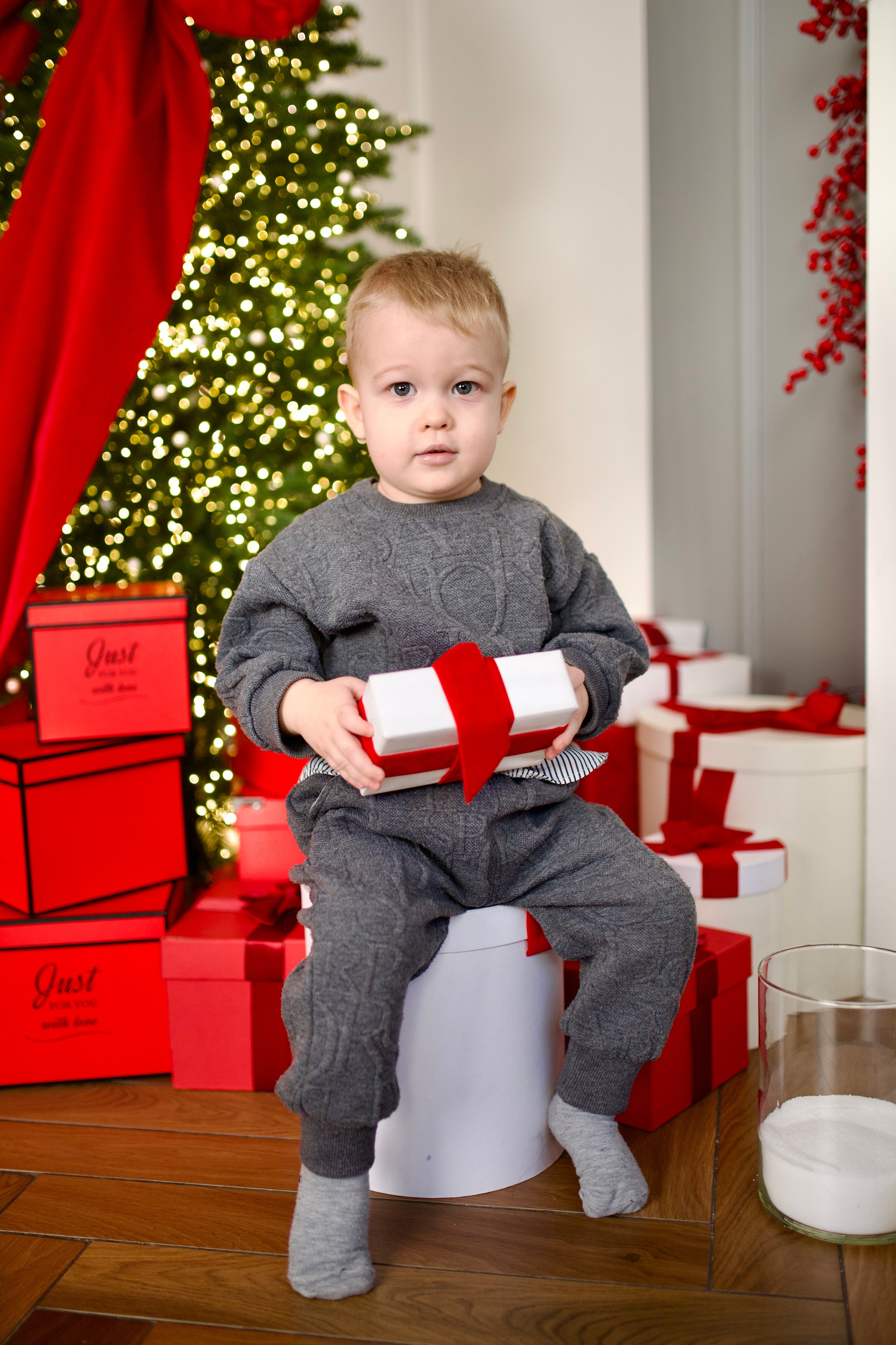 Новогодние съемки. Детский фотограф из Санкт-Петербурга Кристина Розанова