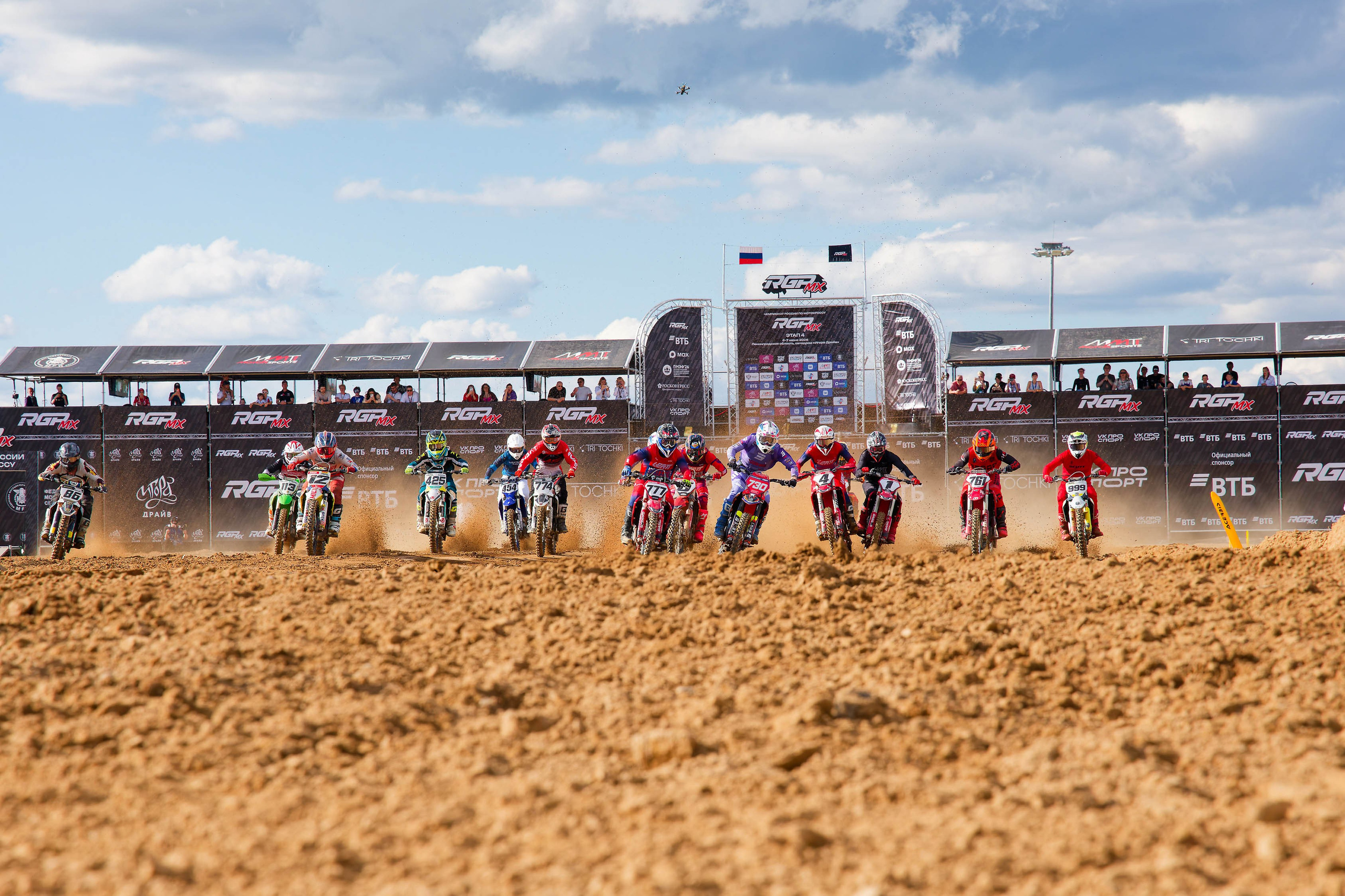 4-й этап Чемпионата России по мотокроссу серии RGP MX. Спортивный фотограф в Санкт-Петербурге Илья Vacool