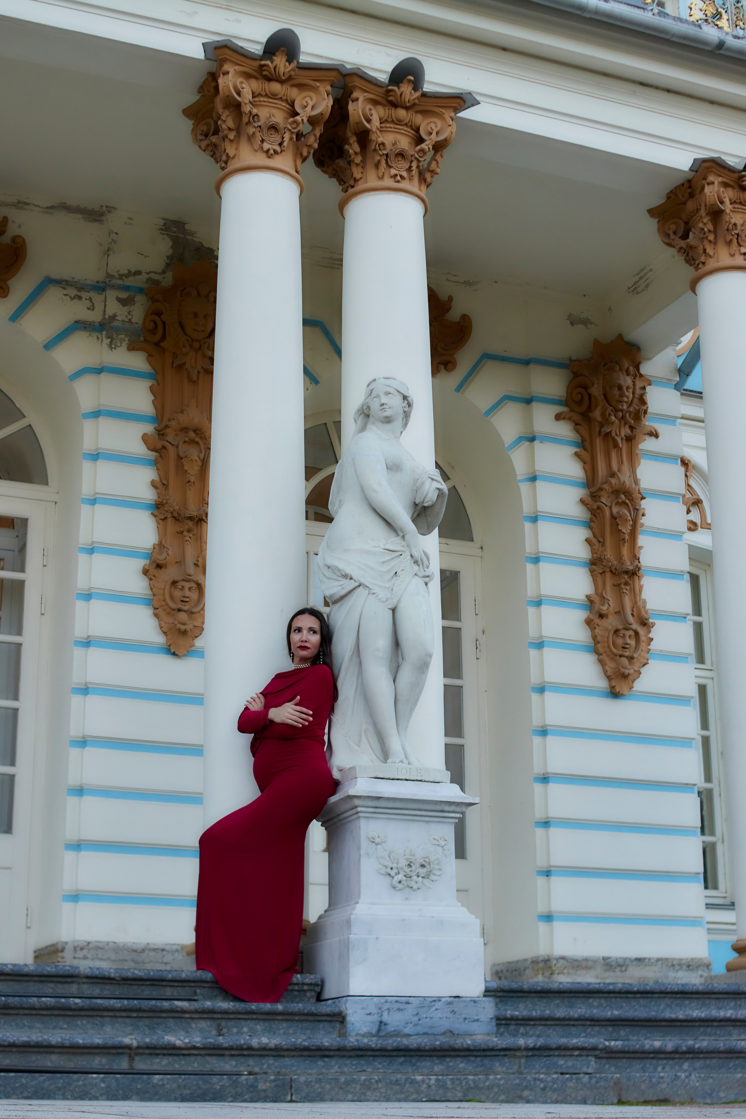 В Екатерининском парке г. Пушкин. Фотограф в Санкт-Петербурге Анна Anetprophoto (женские, семейные, лавстори и контент-съемки)