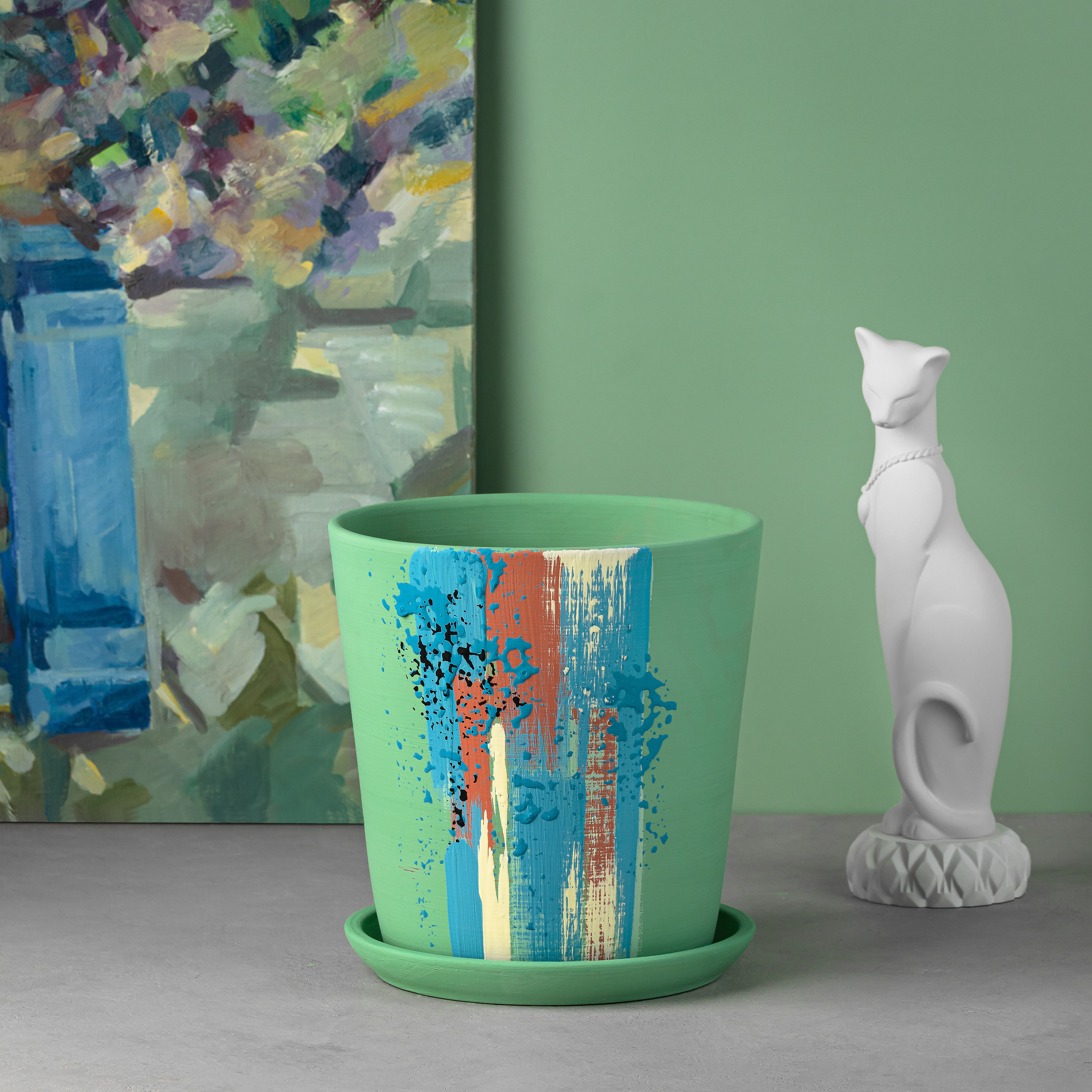 Кашпо для растений. Съемка для сайта. Предметный фотограф Надежда Яхонтова