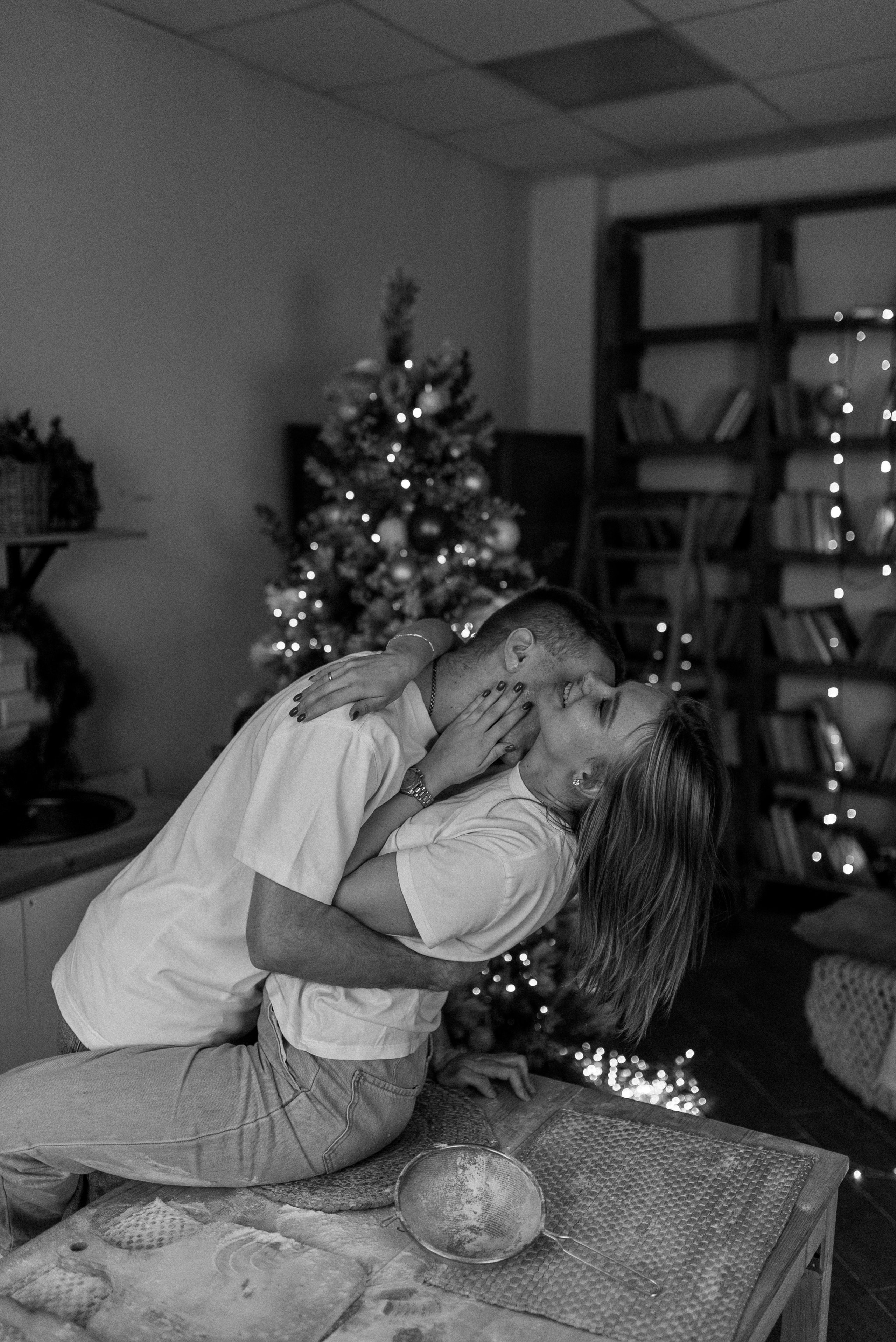 Новогодняя lovestory. Семейный фотограф в Москве Екатерина Север