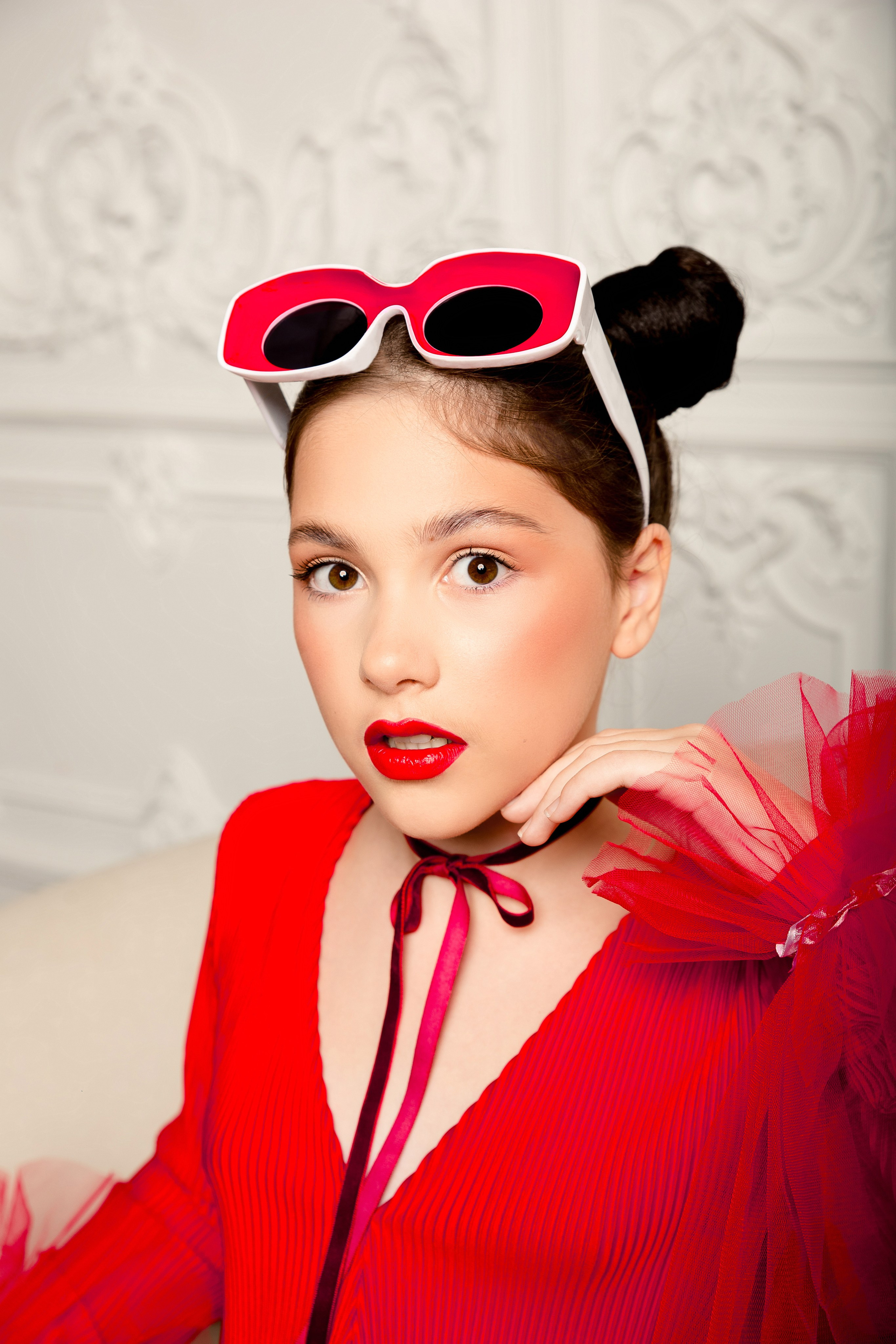 Модельная съемка на циклораме и в интерьере