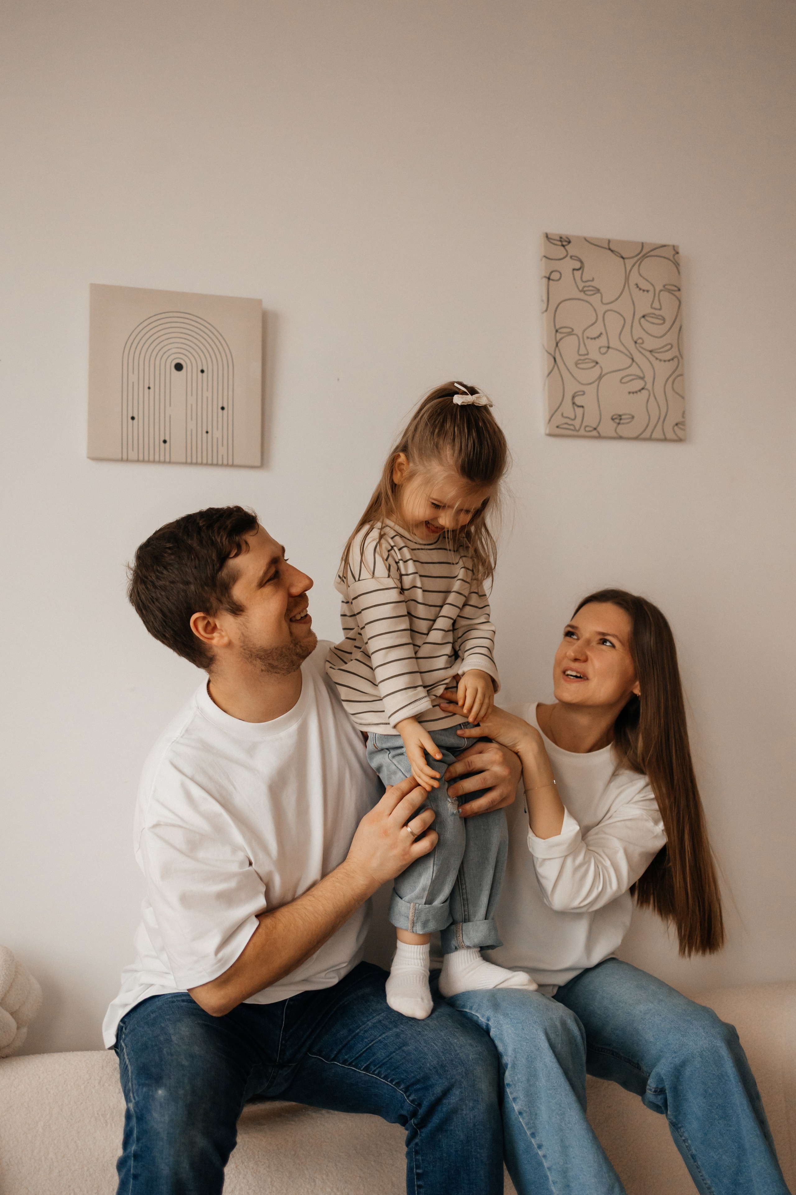 Семейная Съемка “Улыбки на Троих”