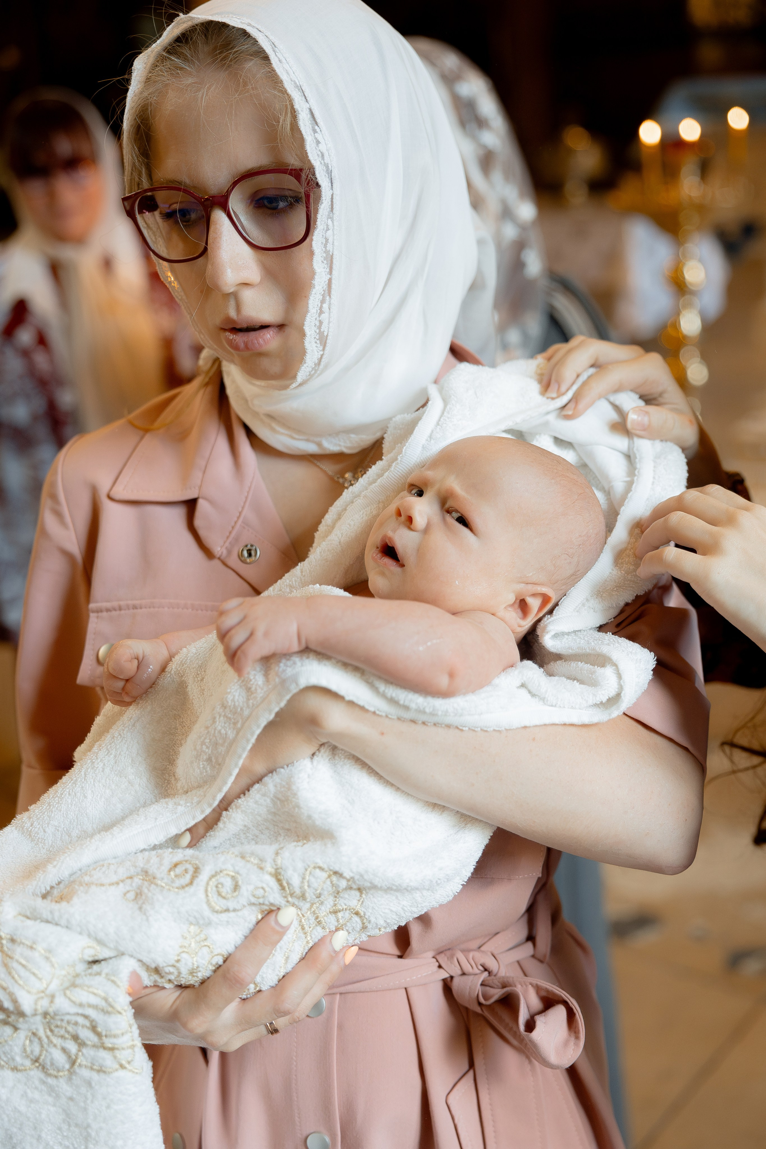 Таинство крещения Марка. Свадебный фотограф в Москве