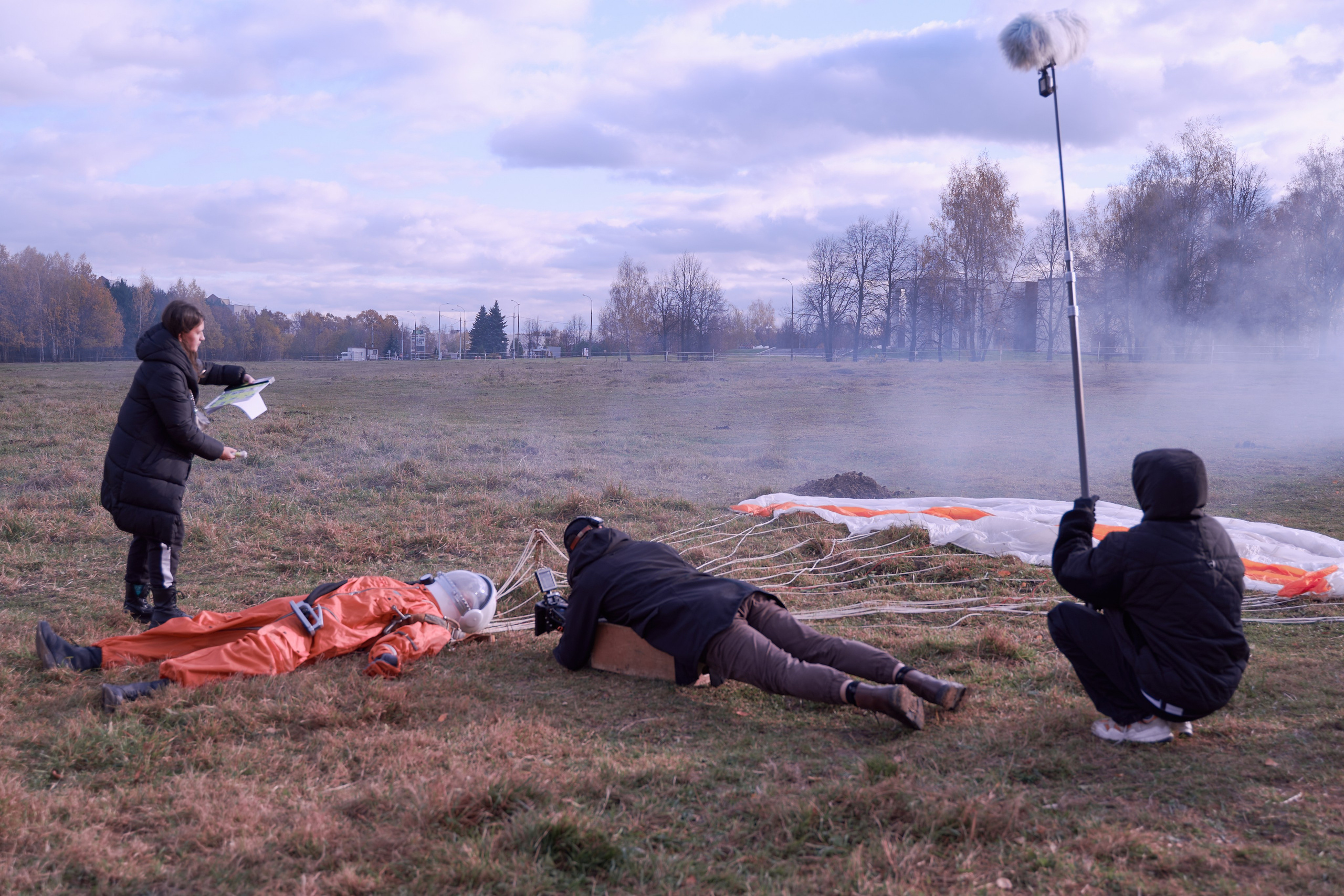 Бекстейдж съемки кино. Krasnopoliophoto