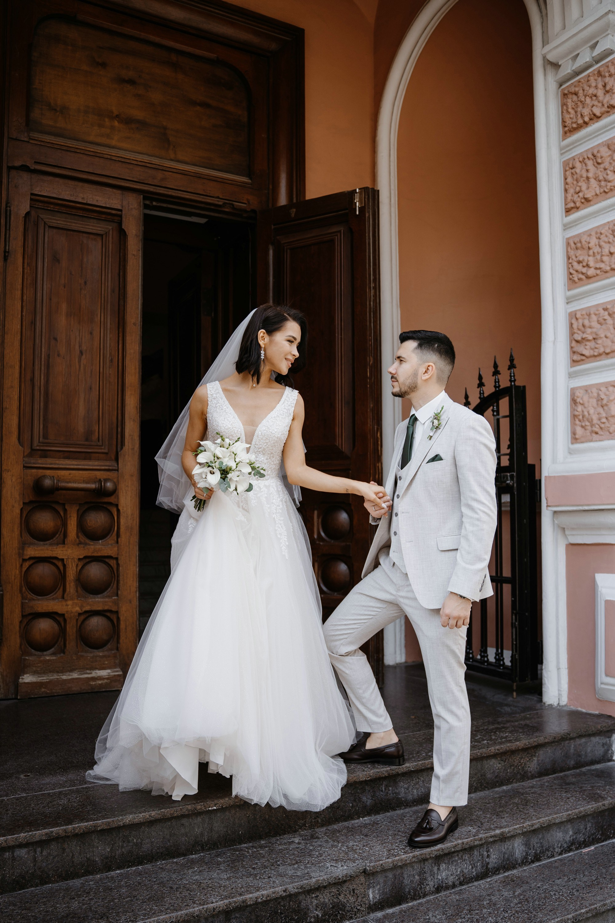 Особняк Спиридонова фотосессия свадьбы