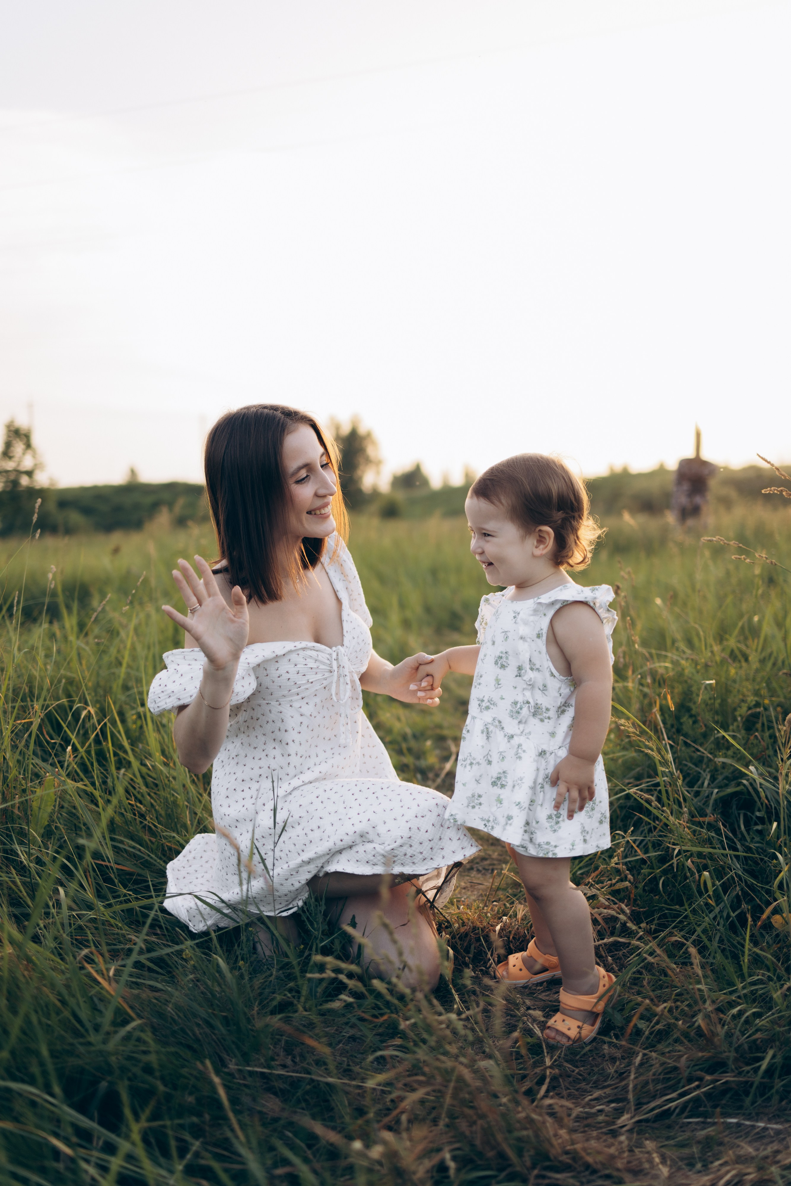 Фотосессия в поле в Казани