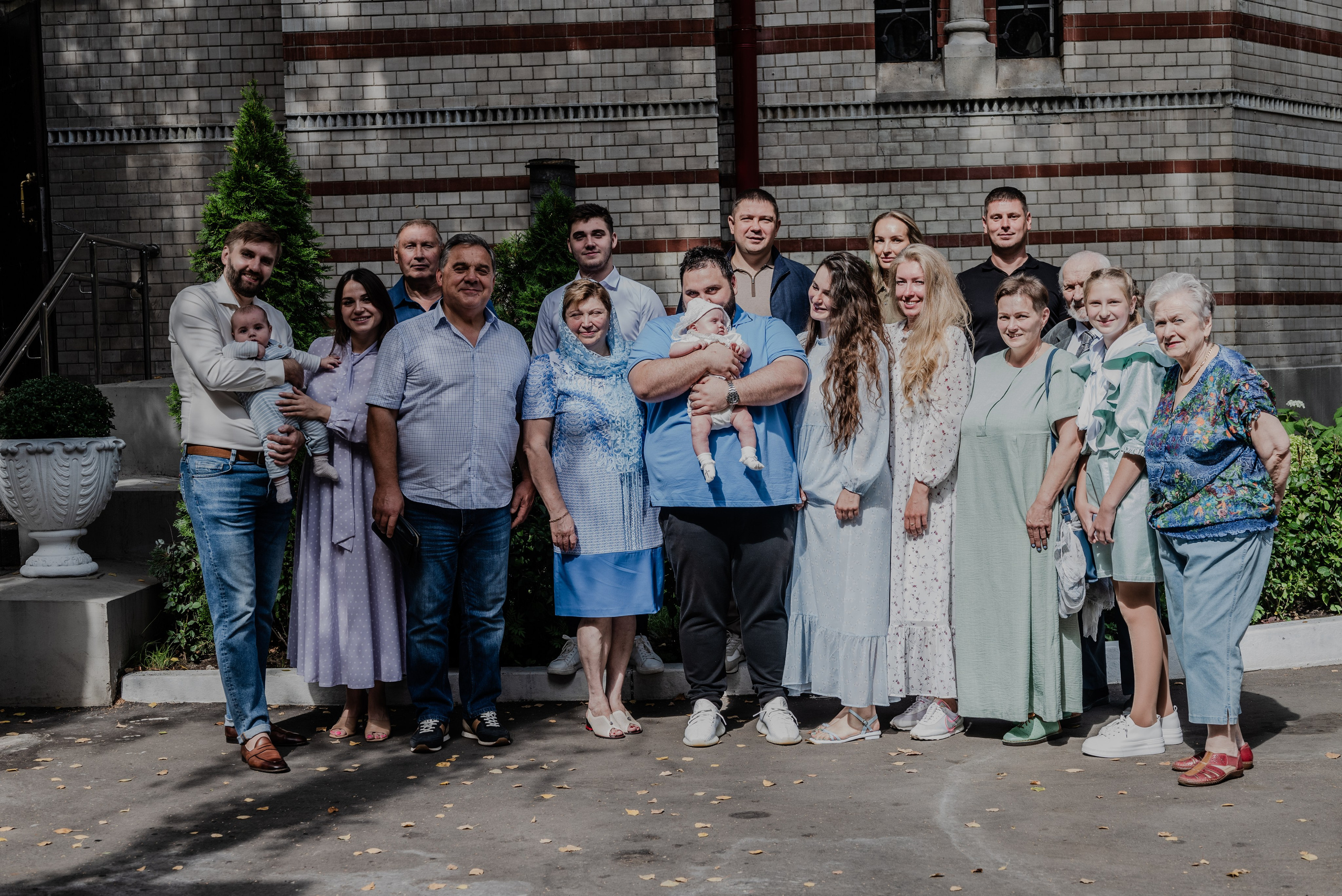 Крещение Анна. Семейный и детский фотограф Москва