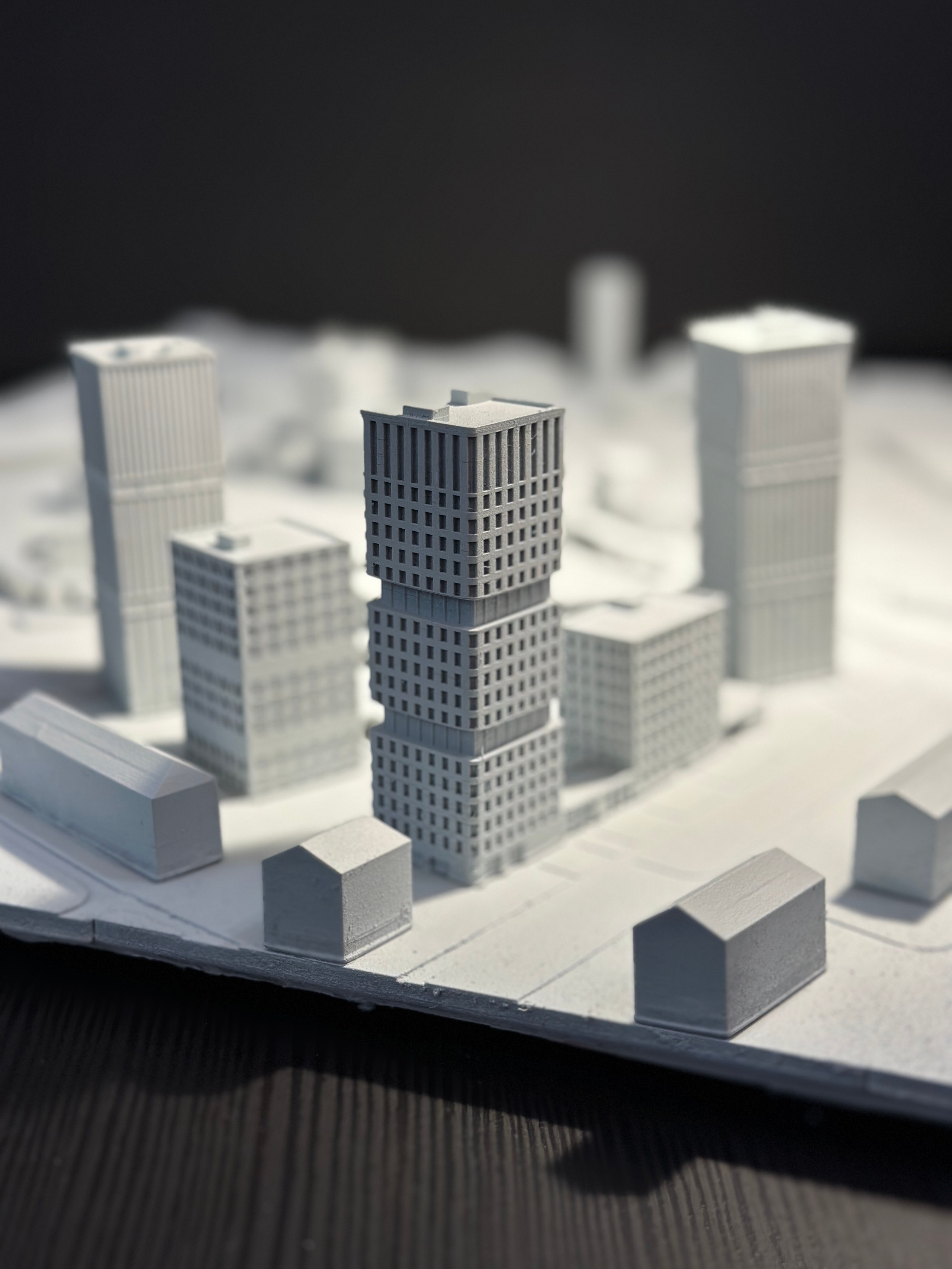 Дипломный макет для Зарины. 3D печать