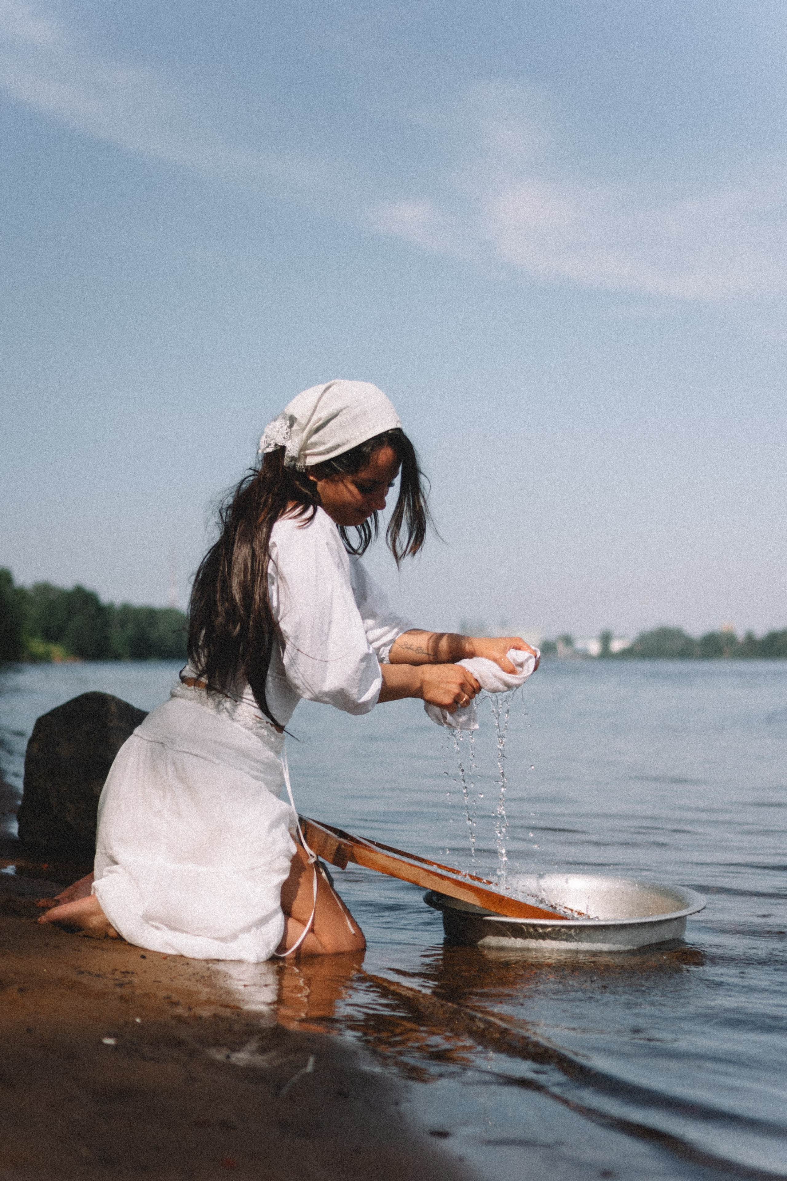 СТИРКА НА РЕКЕ. Профессиональный фотограф, Санкт-Петербург — Виктория Богомолова