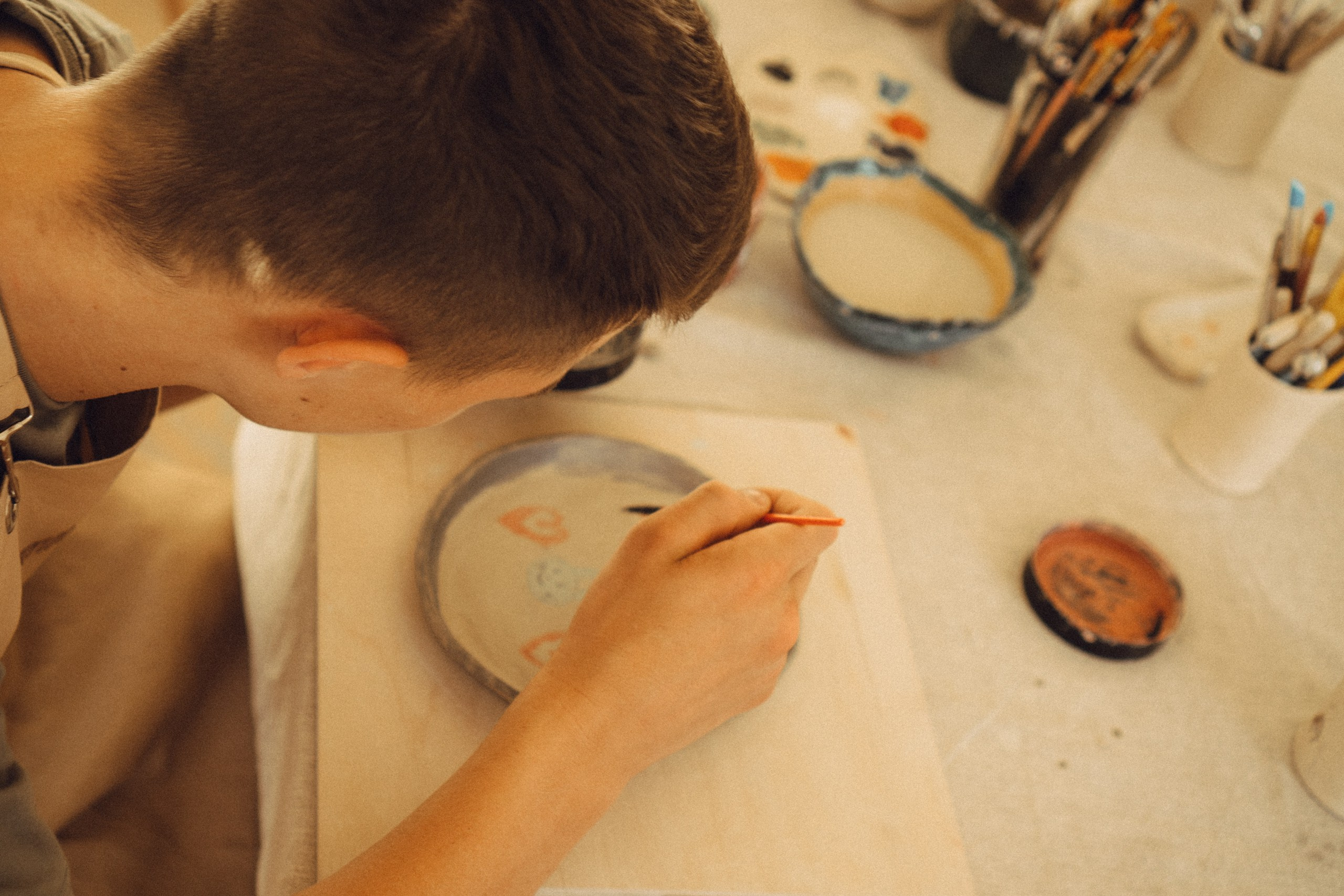 Любовь в студии лепки. Профессиональный фотограф, Санкт-Петербург — Виктория Богомолова