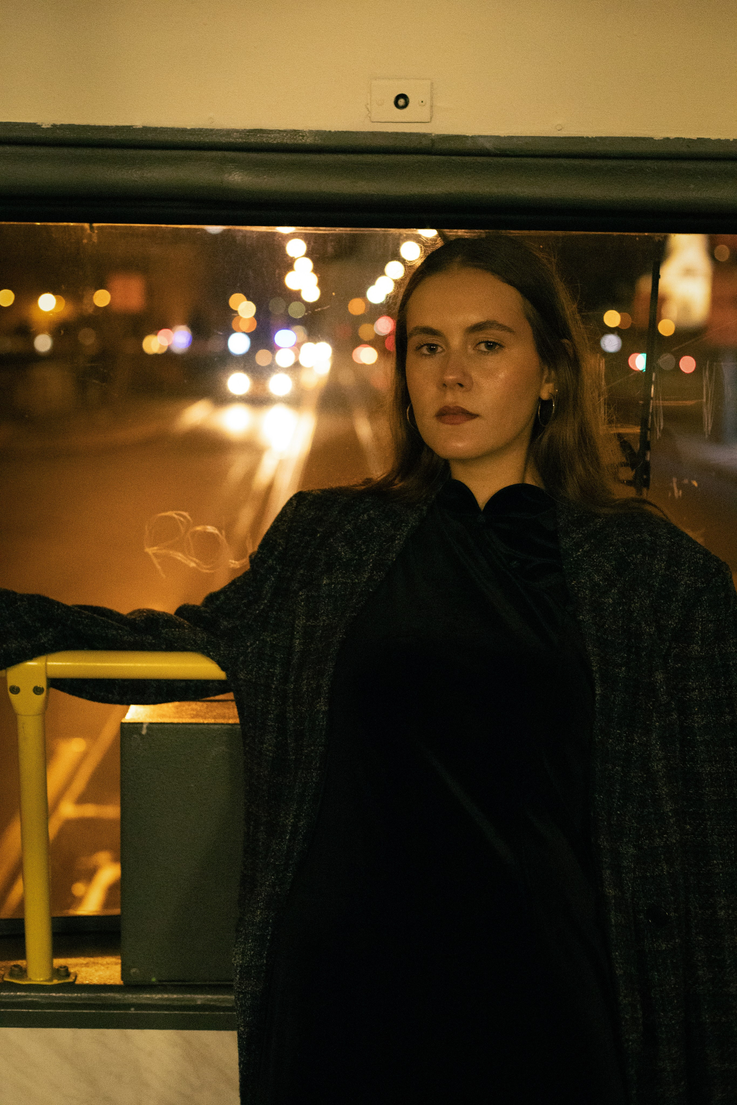 At the cinema. Magic photos