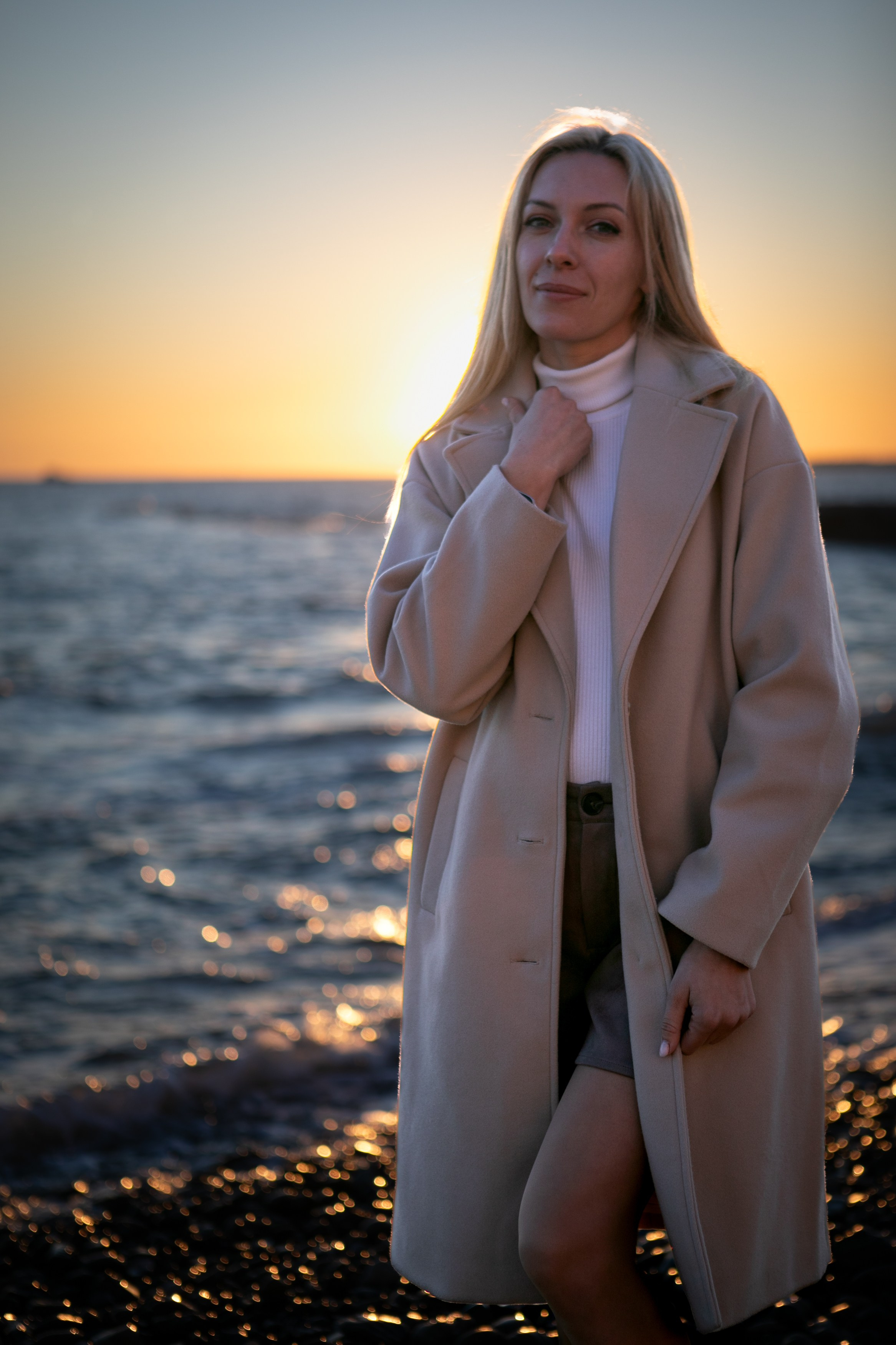 Фотосессия у моря. Фотограф Губкинского