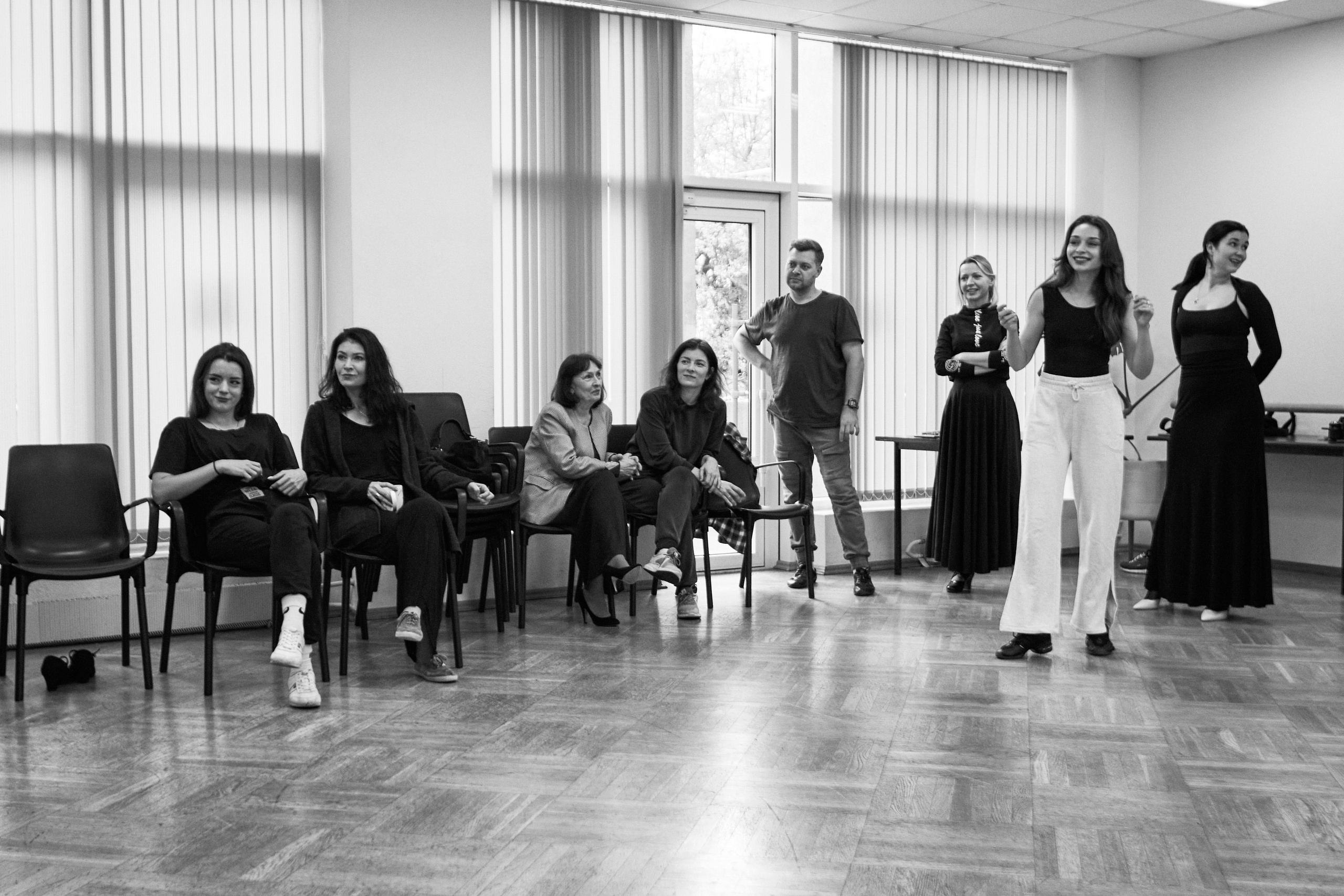 За кулисами. Фотограф Юлия Маринина