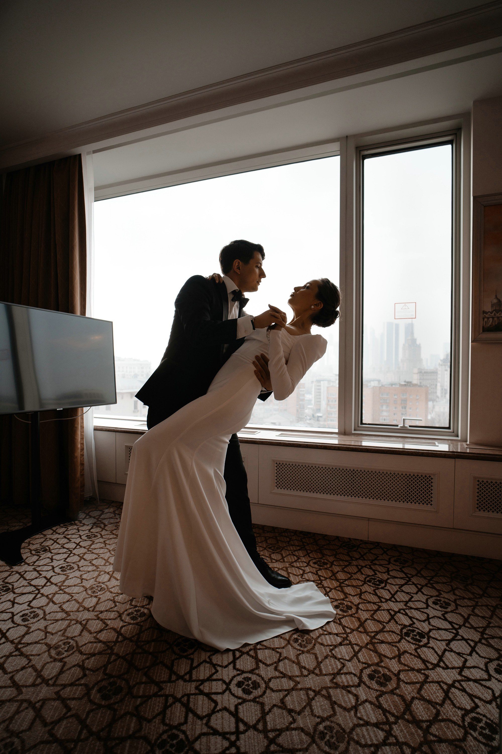 Фотосессия свадьбы в Lotte Plaza. Свадебный и семейный фотограф в Москве Светлана Зоткина