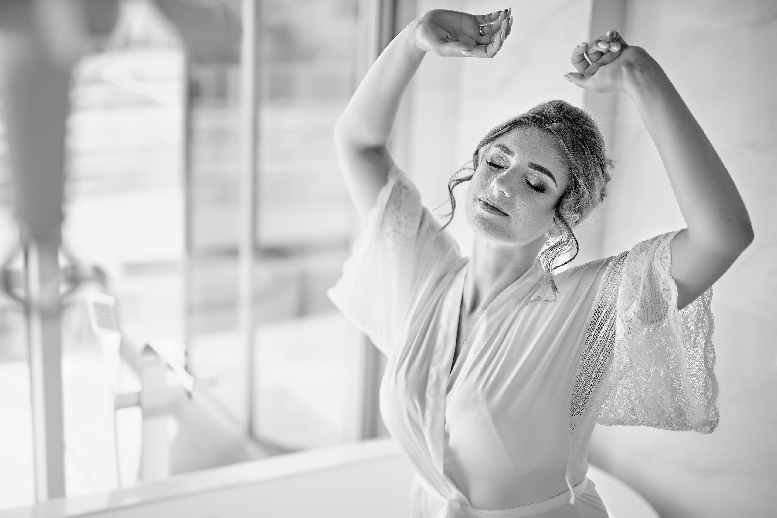 Черно-белая история Виталия и Светланы. Фотограф Меняйло Евгений. Свадьба. Портрет. Репортаж. Семья. Контент