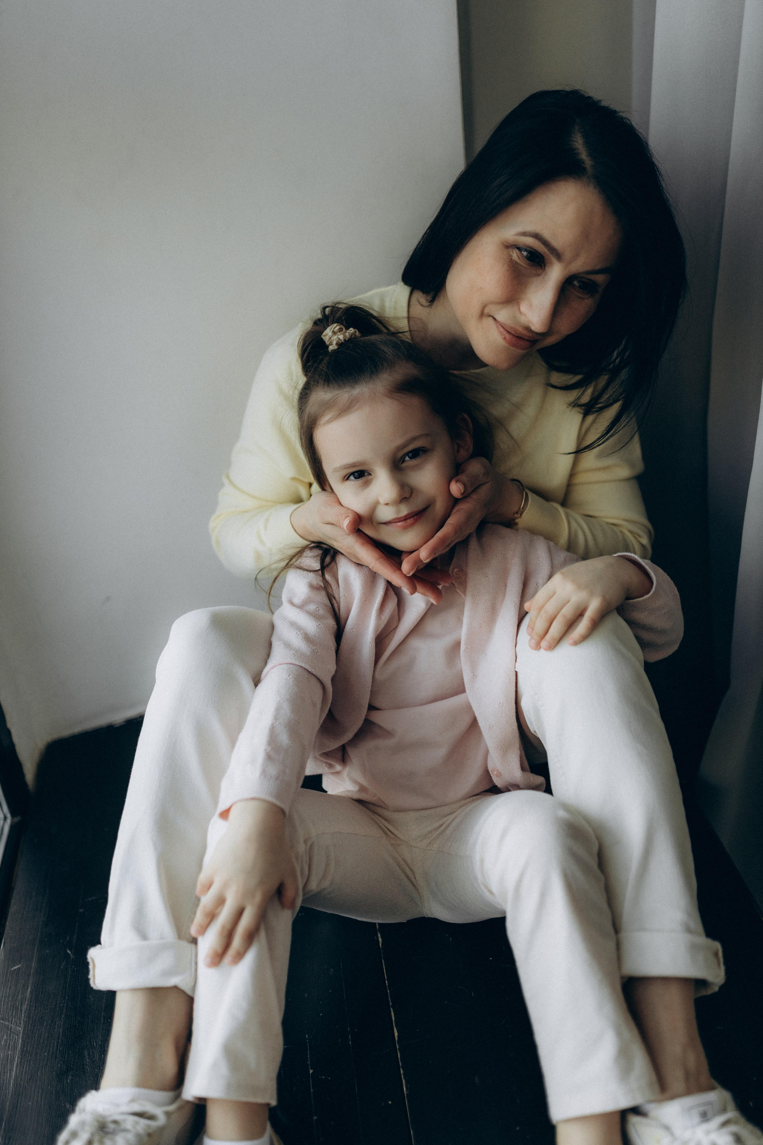 Семейная съёмка на циклораме. Фотограф НОГИНСК, Москва, Анастасия Белая