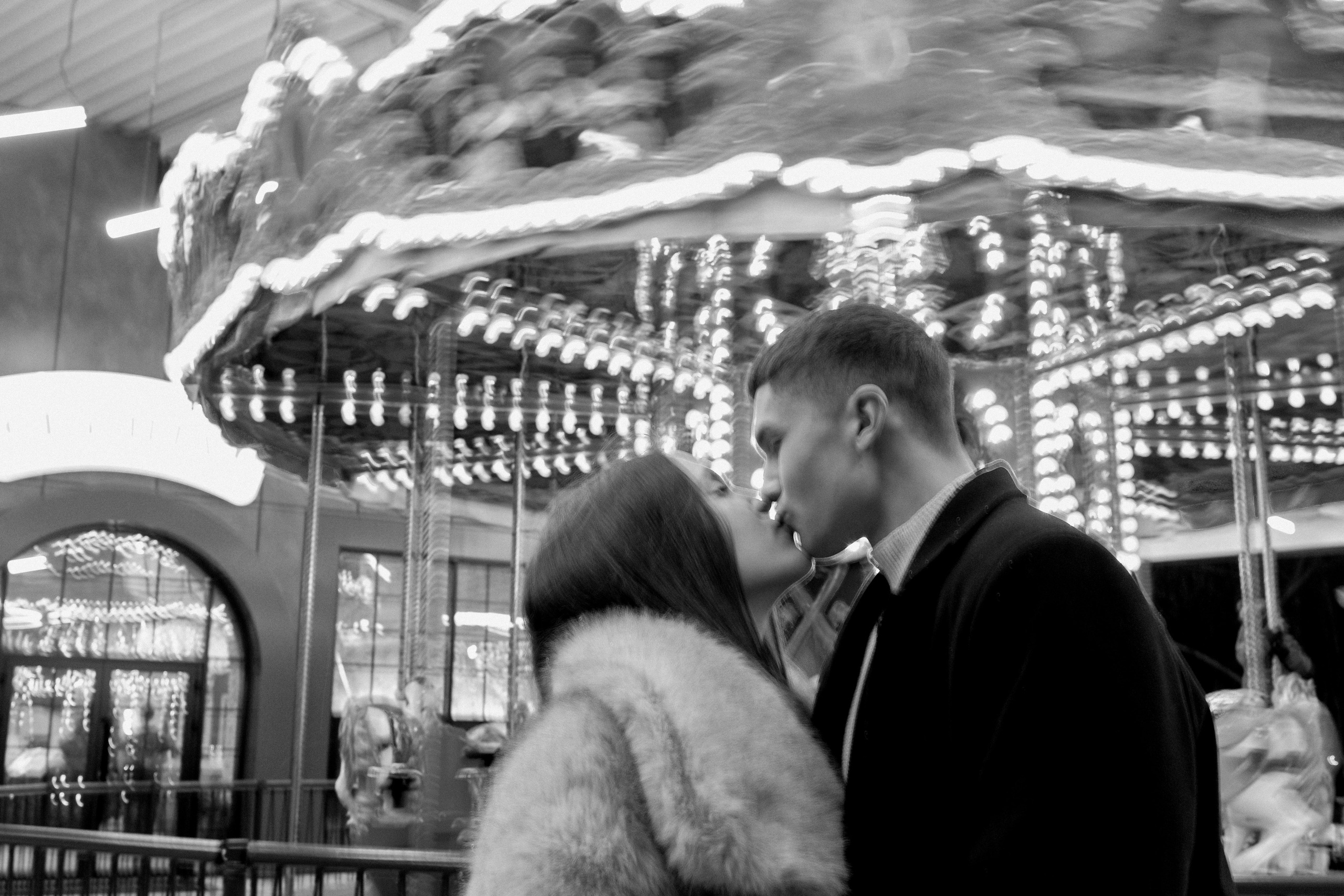 Зимняя фотосессия love story