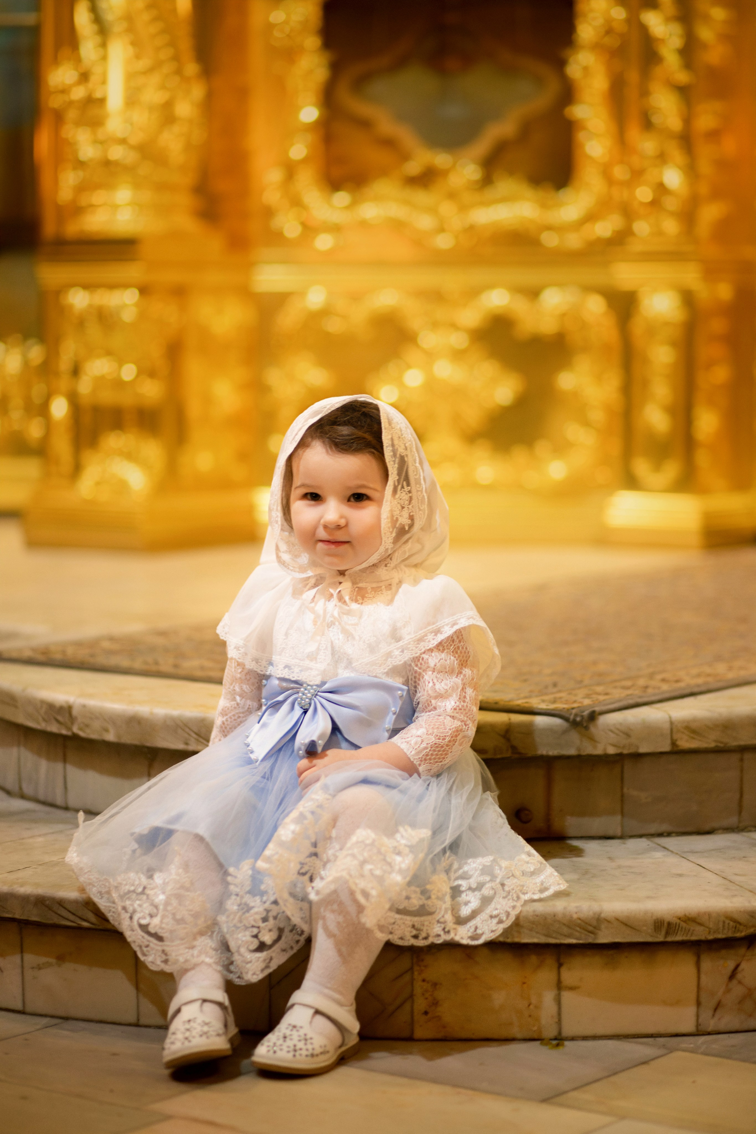 Таинство Крещения. Фотограф новорожденных в Москве Кристина Ткач