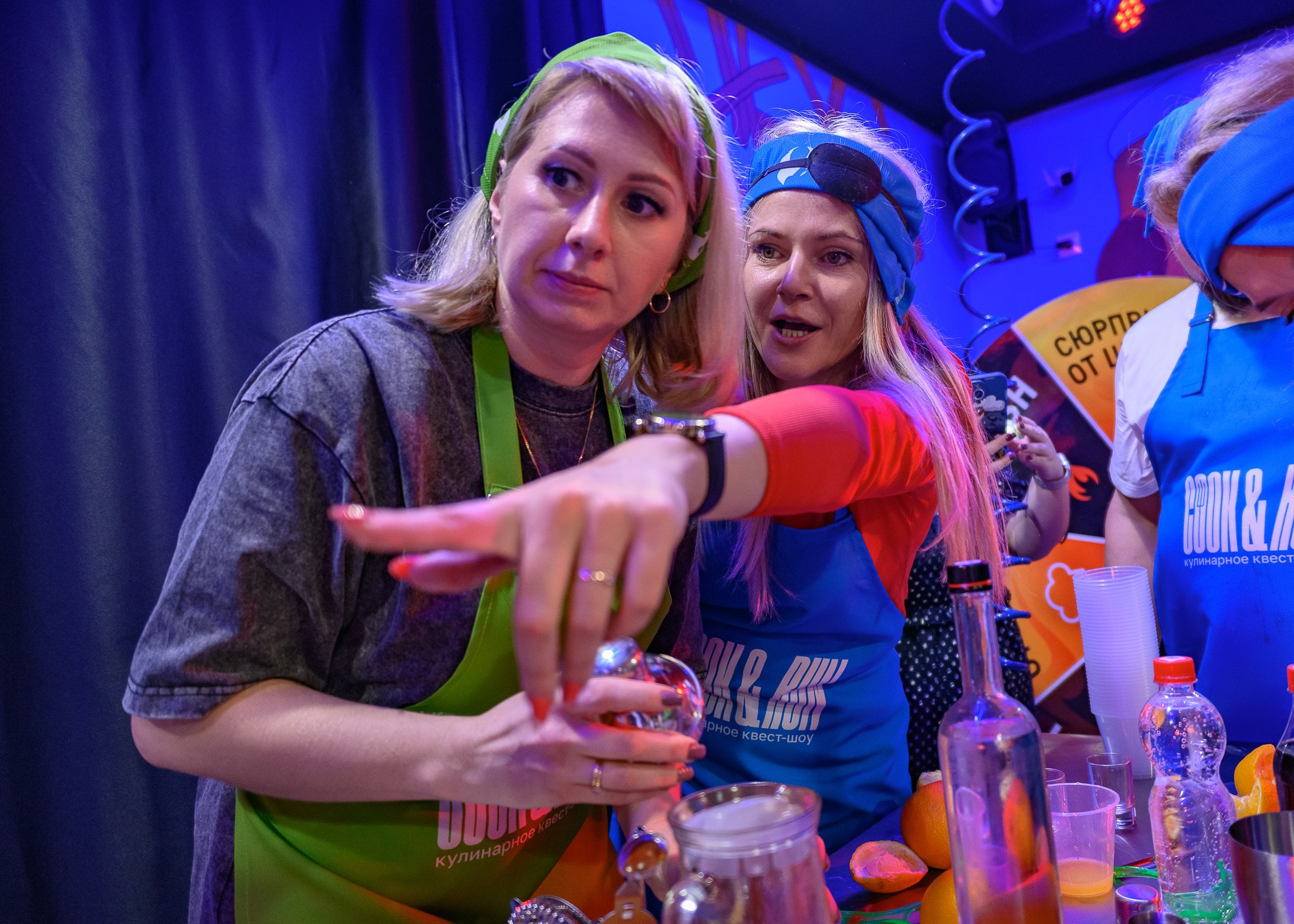 Кулинарный квест-шоу CooknRun. Фотограф Александр Данилов
