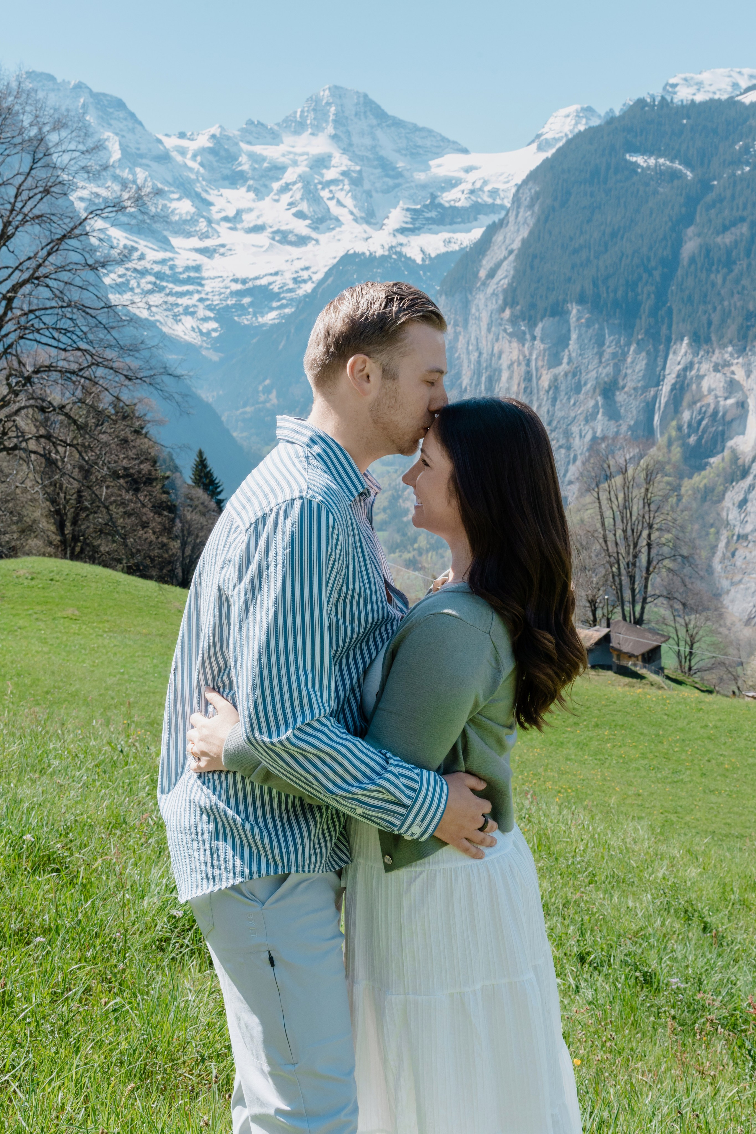 Wyatt & Abby (Wengen). Photographer in Interlaken area