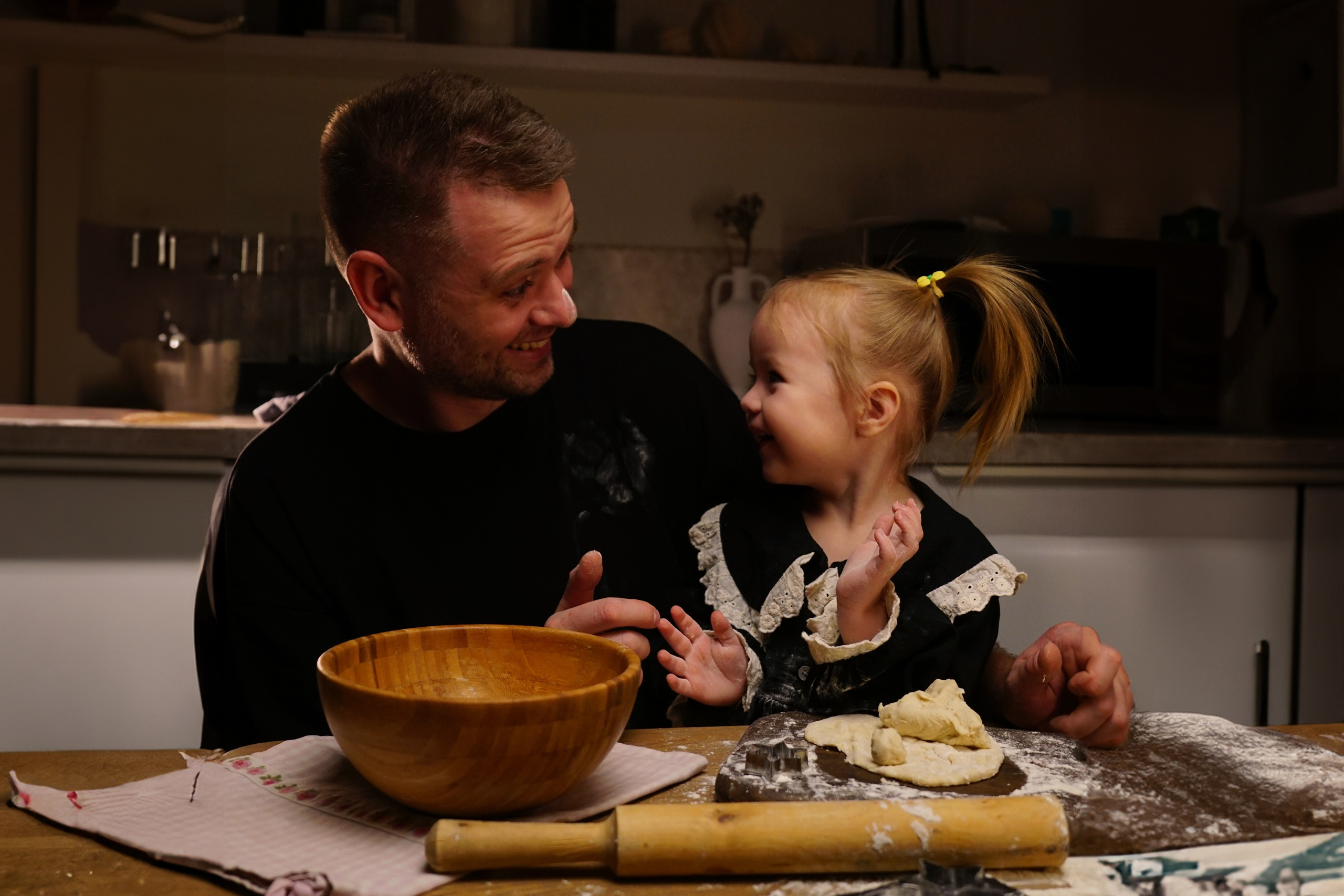 «Домашний вечер». Крамер Юлиана детский и семейный фотограф