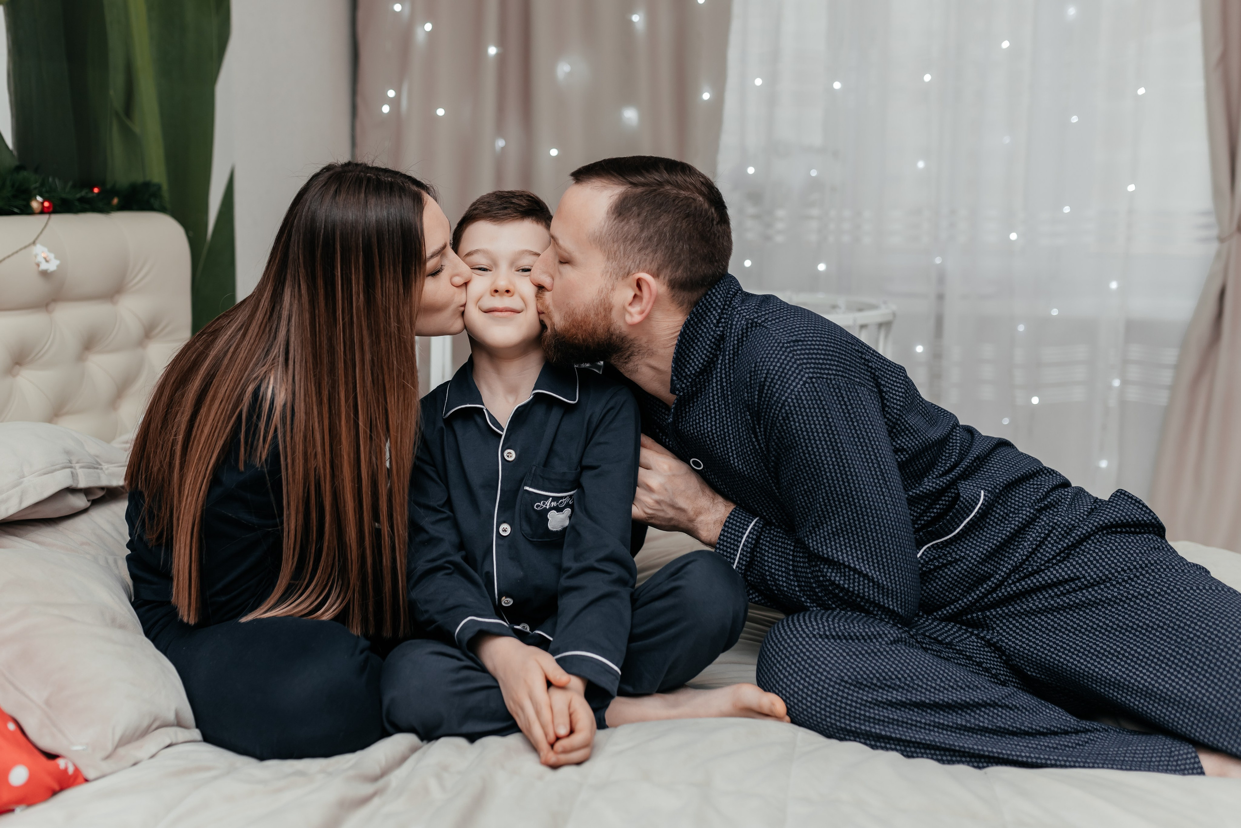 Саша, Кристина, Богдан, Степа. Семейный и домашний фотограф в Москве и МО Королева Валерия