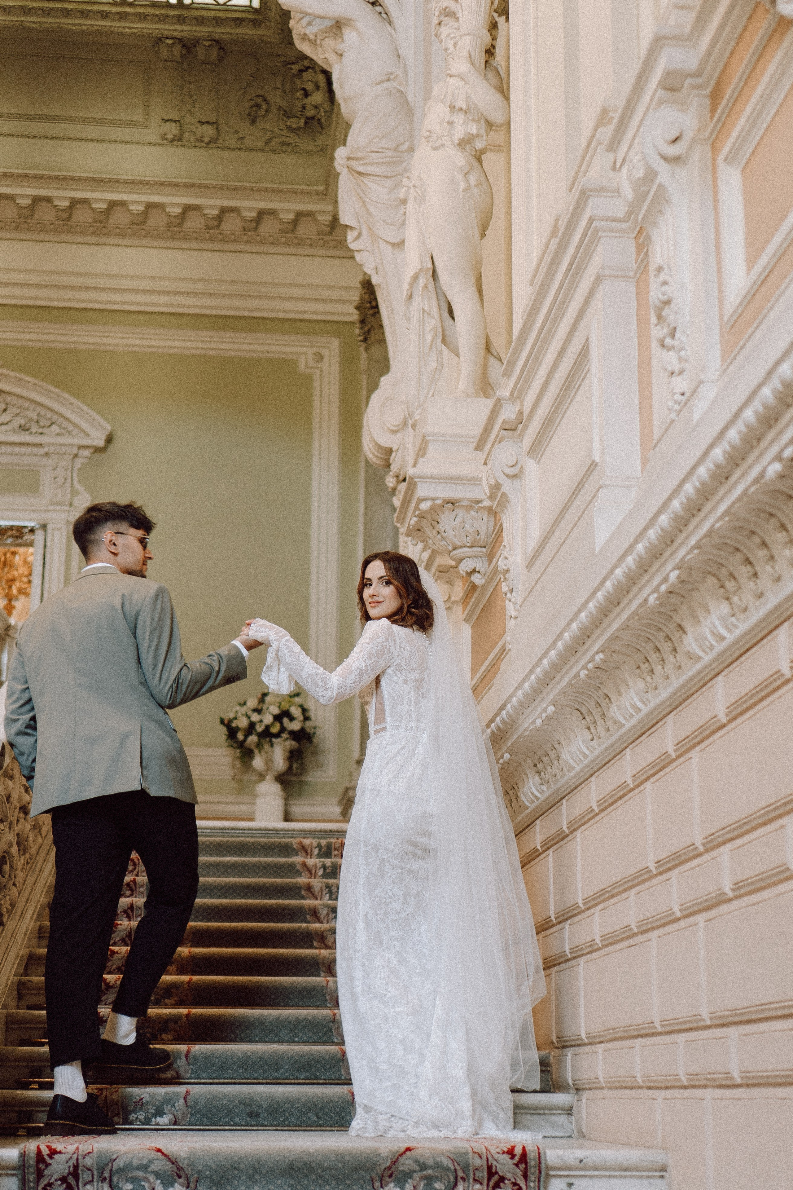 СВАДЕБНАЯ СЬЕМКА В ПЕРВОМ ДВОРЦЕ БРАКОСОЧЕТАНИЯ. Профессиональный фотограф, Санкт-Петербург — Виктория Богомолова