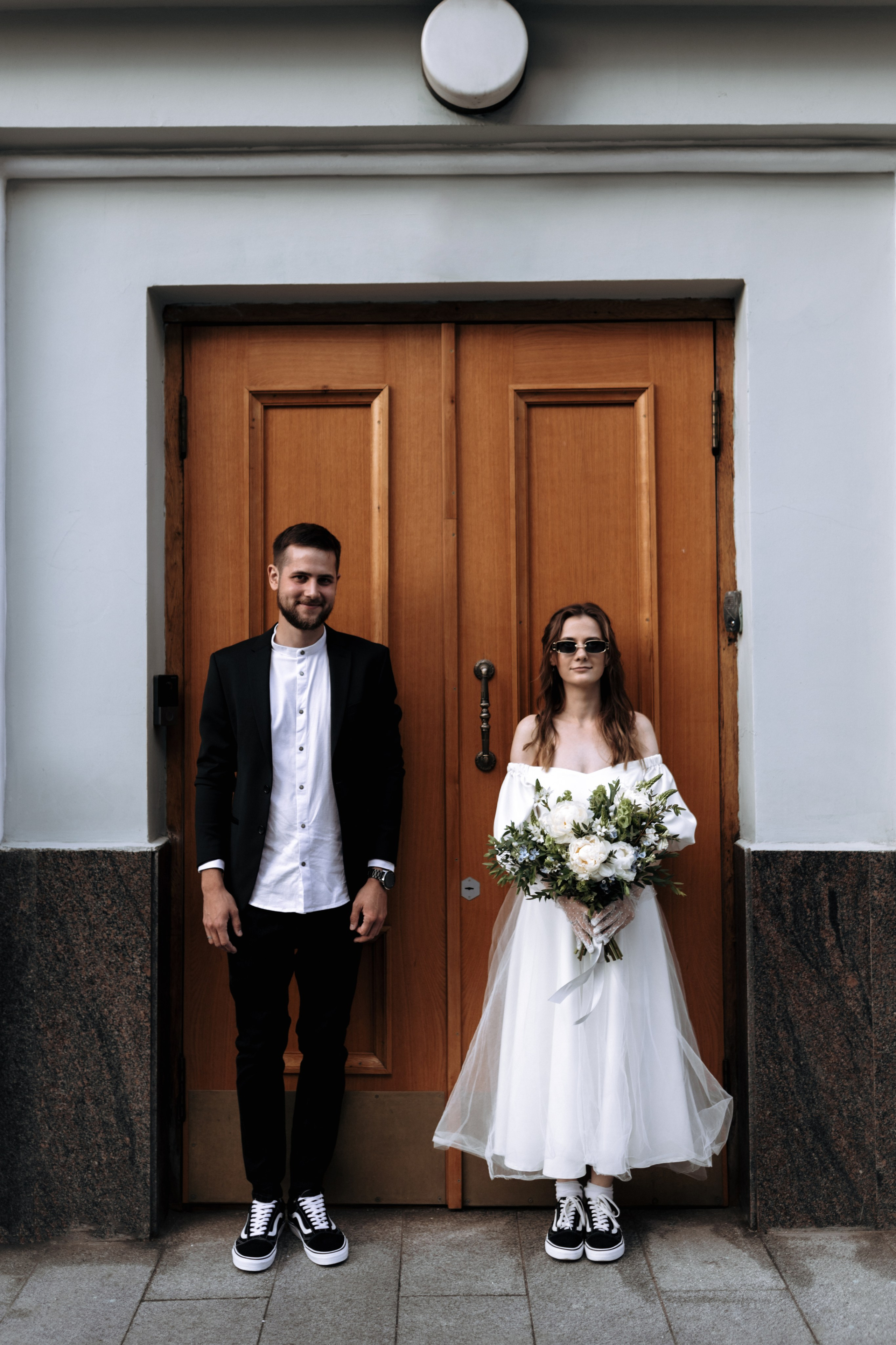 Настя и Никита, крыша. Свадебный фотограф | Москва