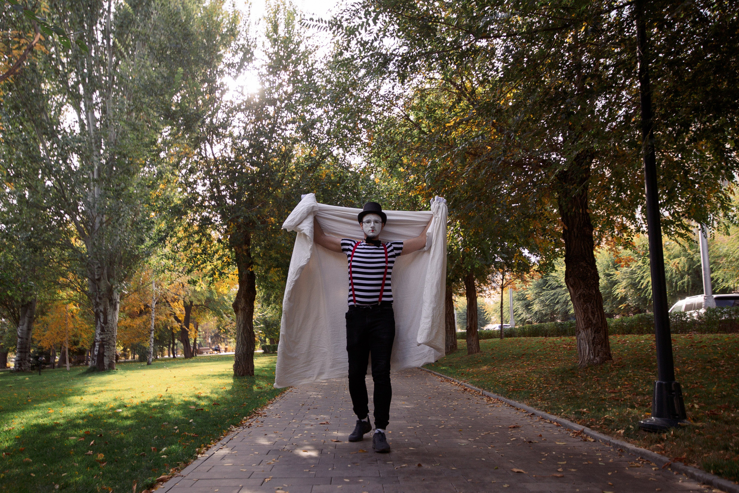 Мимы. Фотограф Крохин Олег