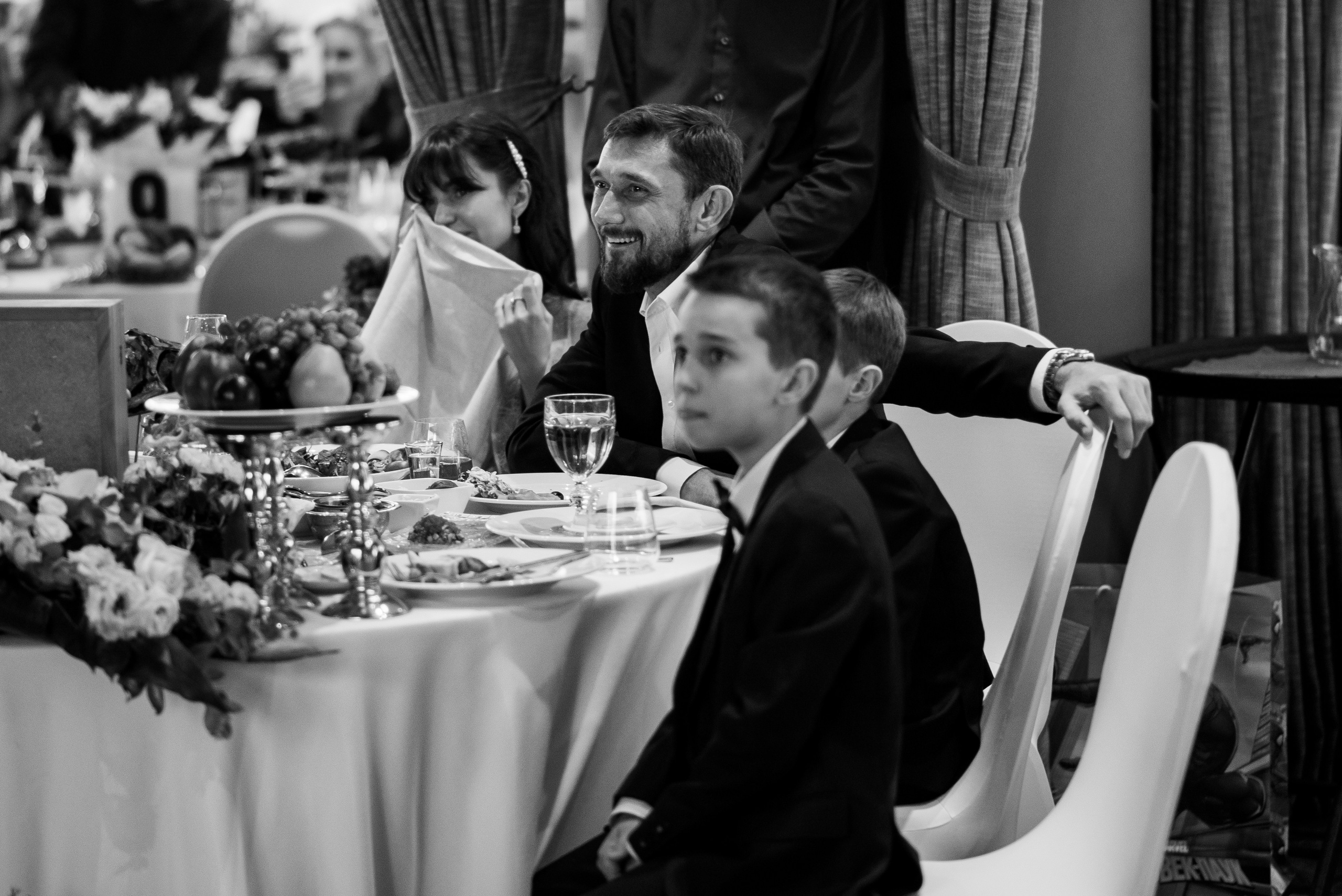 Банкет свадьба. Профессиональный фотограф в Москве Александра Харламова