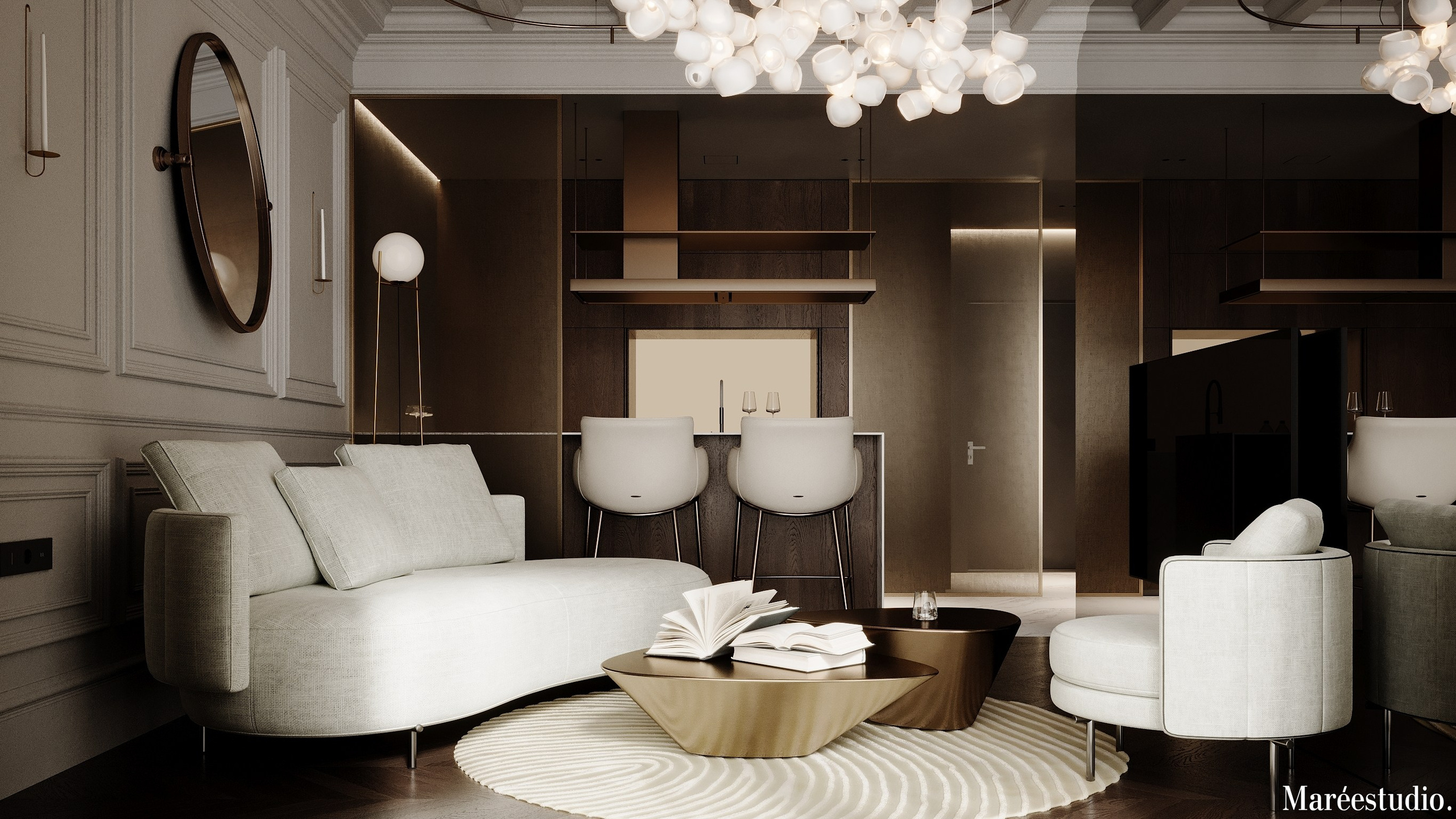 ЖК «AstraMarine » | 39 м². Mareestudio